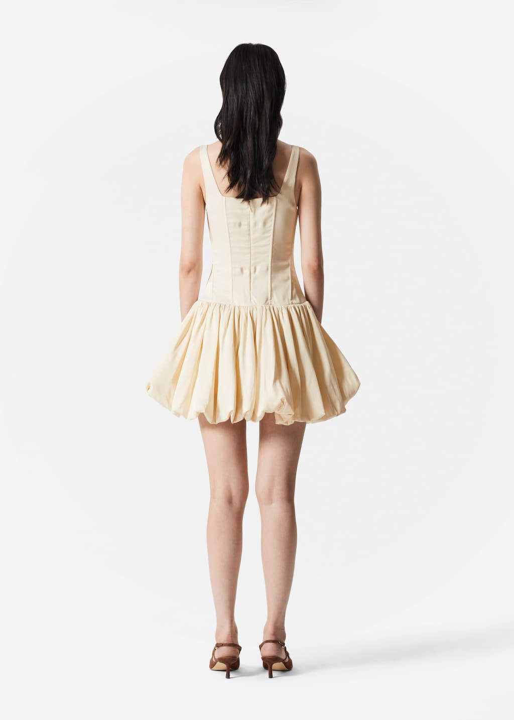 Corset Bubble Mini Dress
