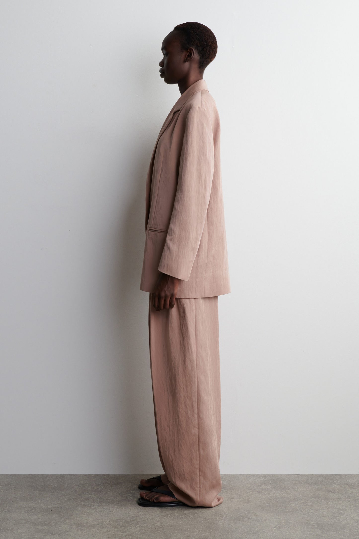 Oversized Fluid Blazer