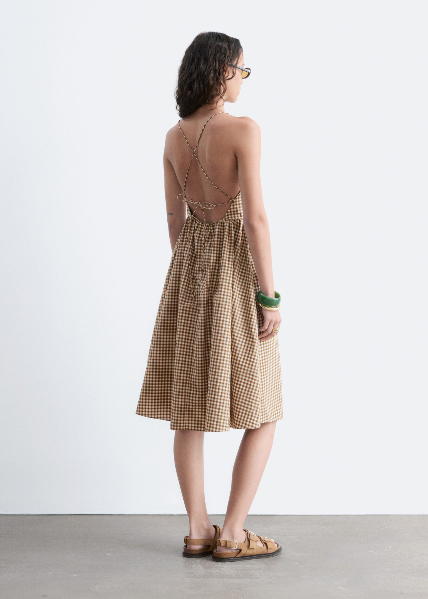 Cotton Midi Dress