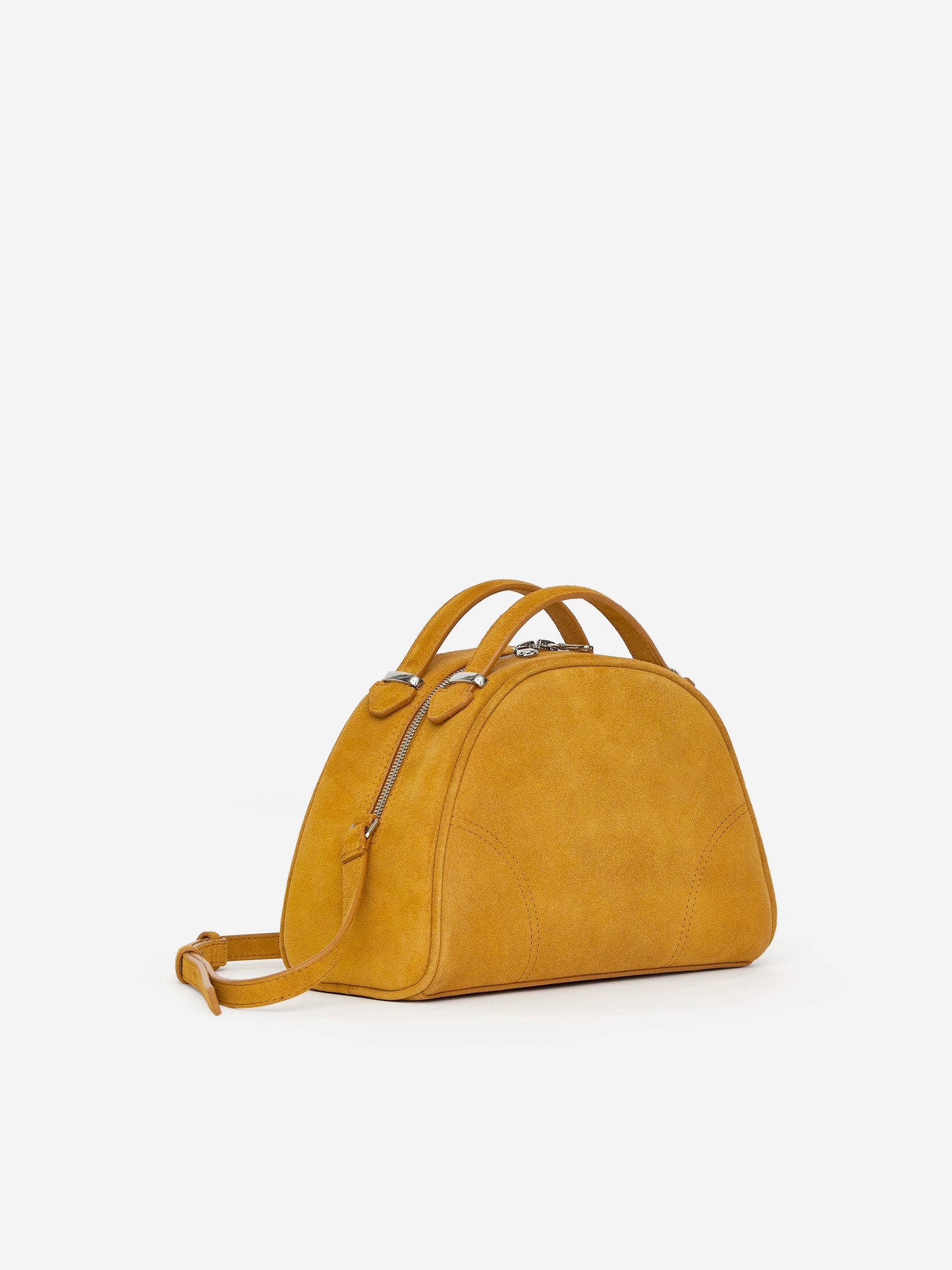 Suede Crossbody Bag