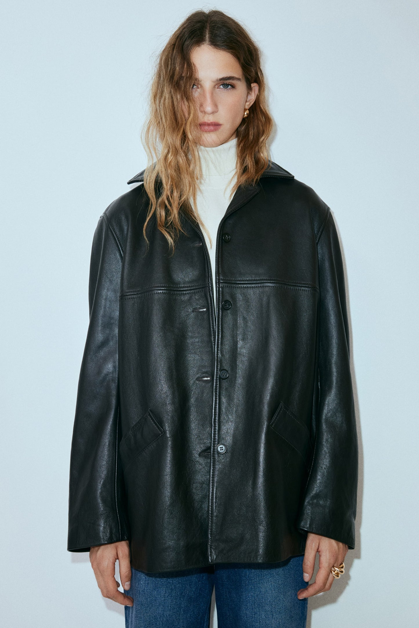 Leather jacket