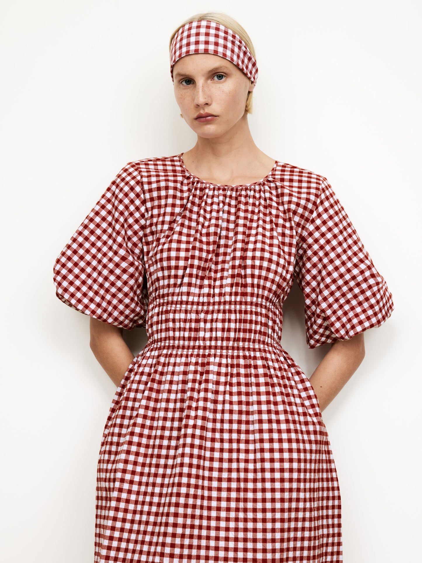 Gingham Dress
