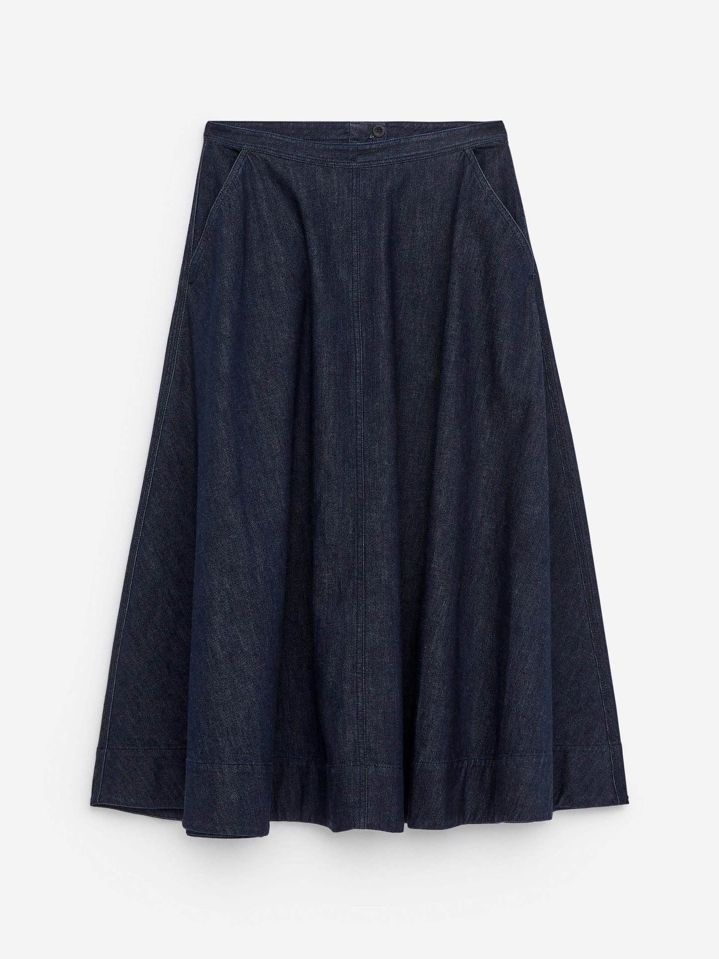 Cotton Midi Skirt