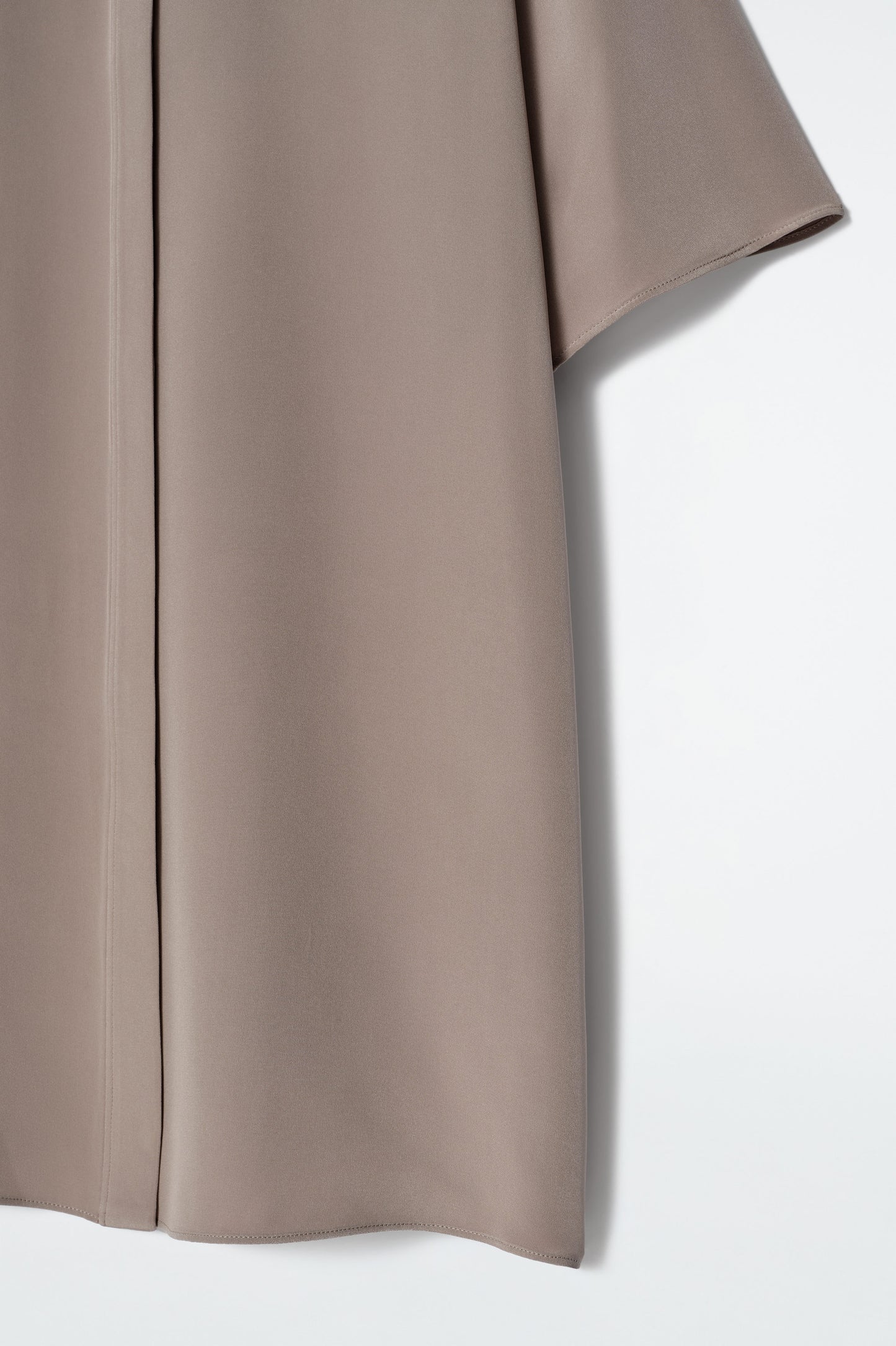 Longline Silk Shirt
