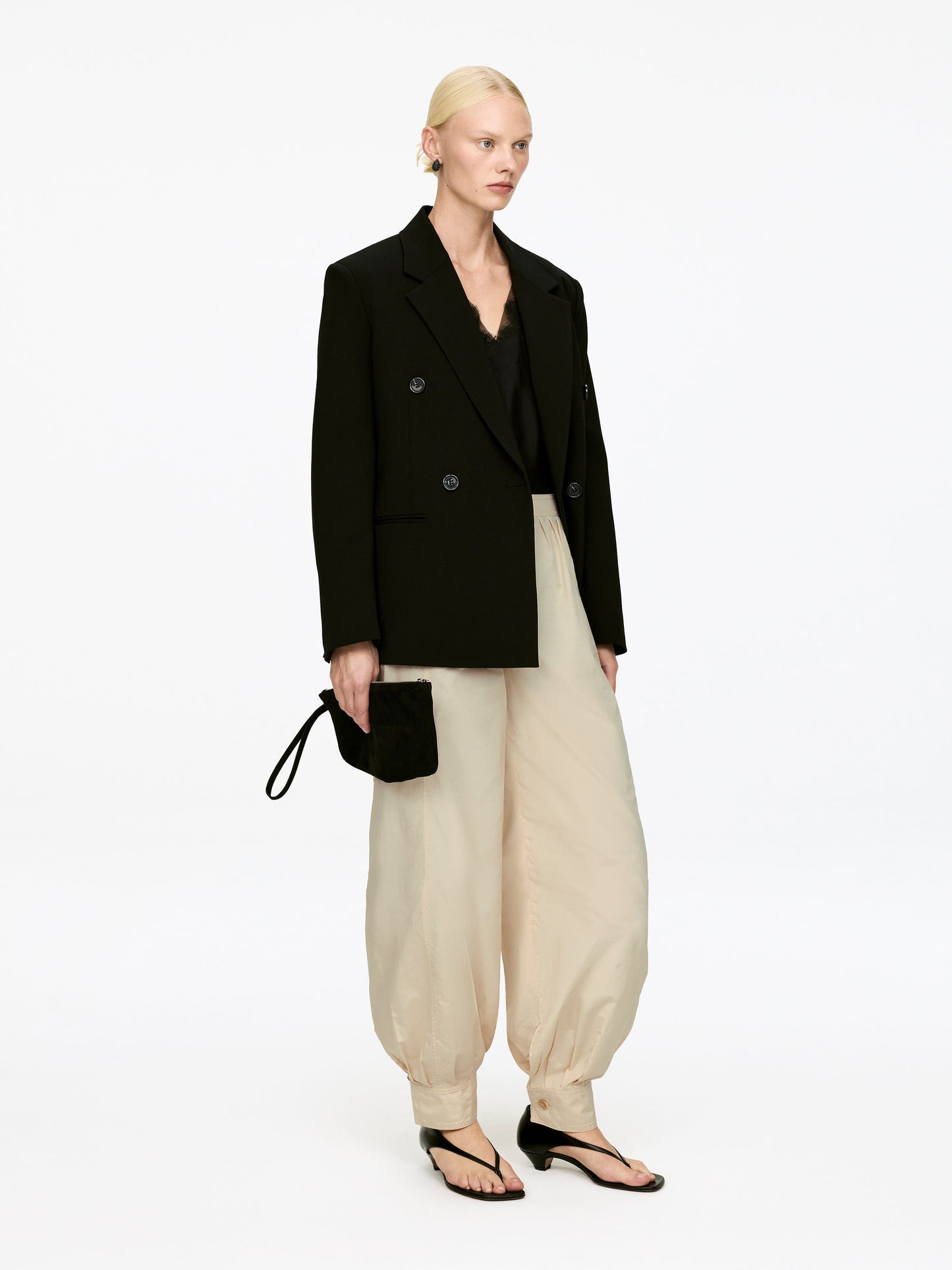 Bubble-Hem Trousers