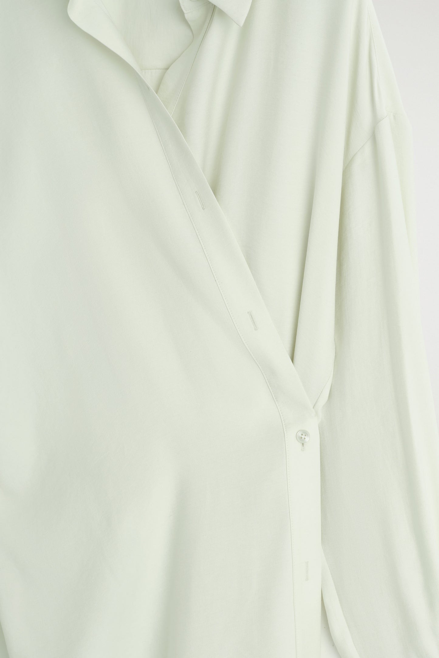 Wrap Midi Shirt Dress
