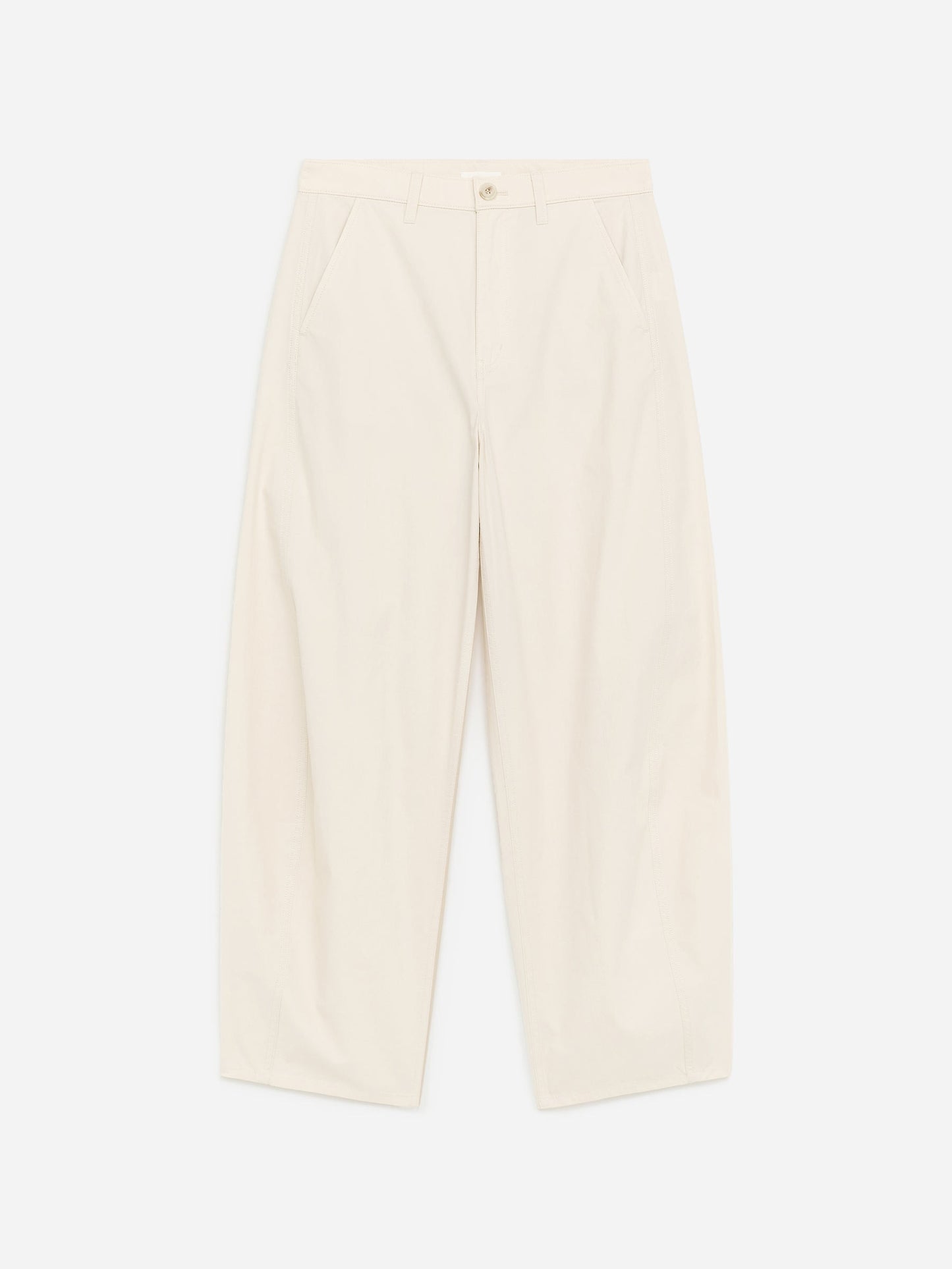 Barrel-Leg Trousers