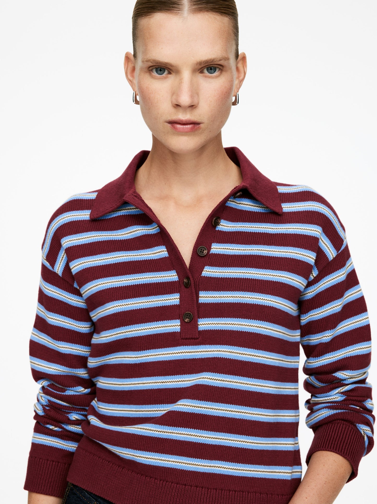 Knitted Polo Shirt