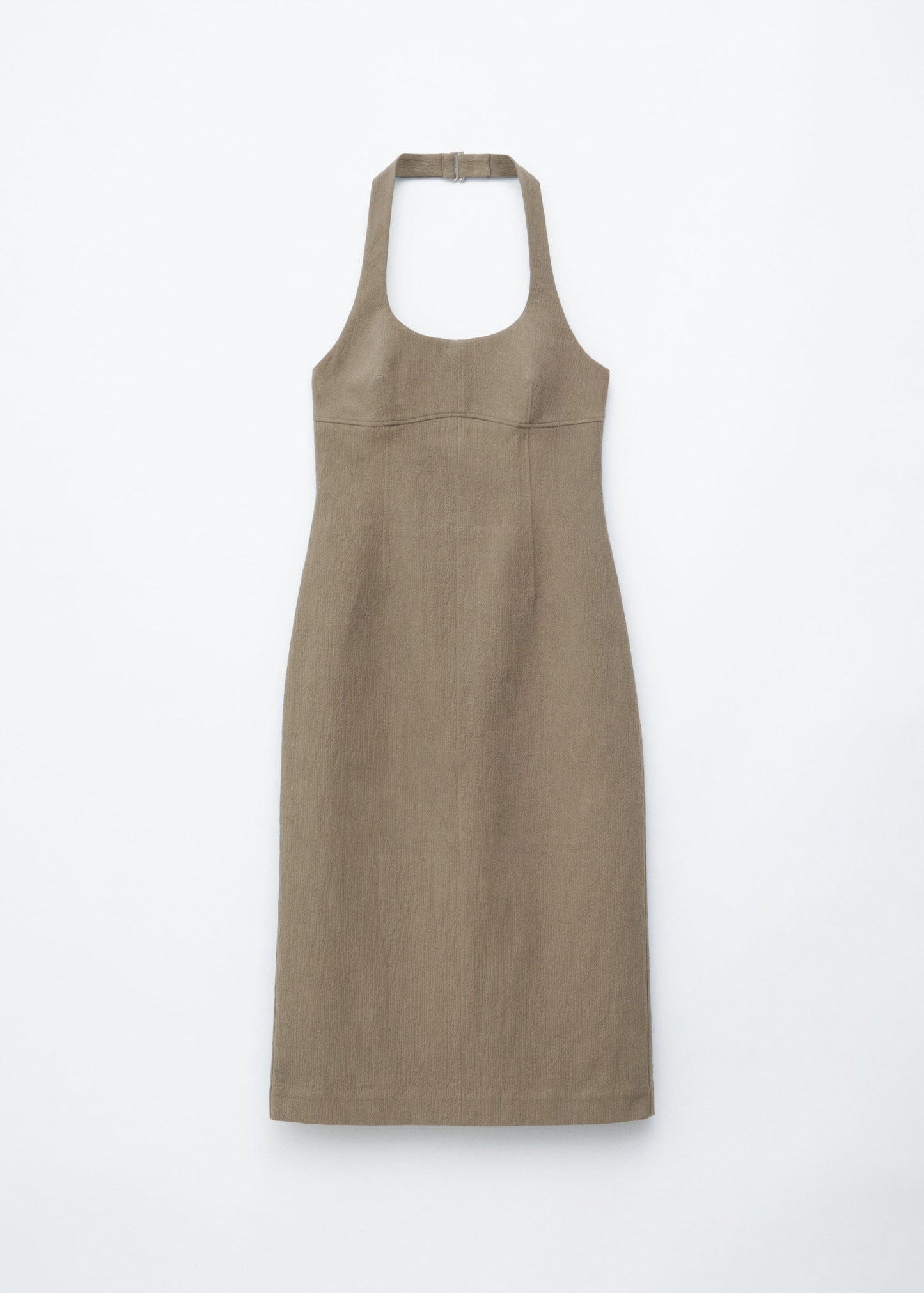 Halterneck Midi Dress