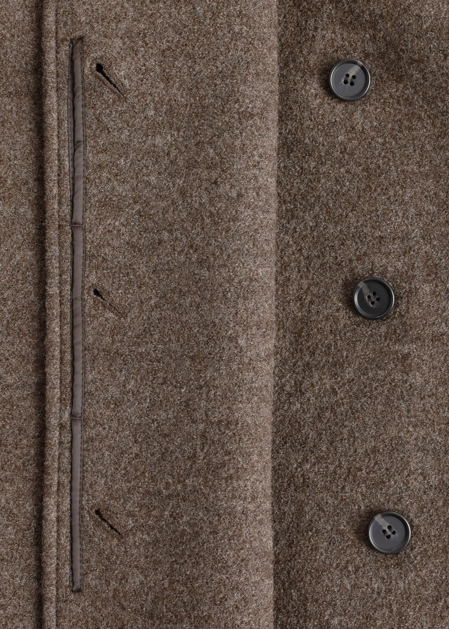 Voluminous Belted Wool Coat