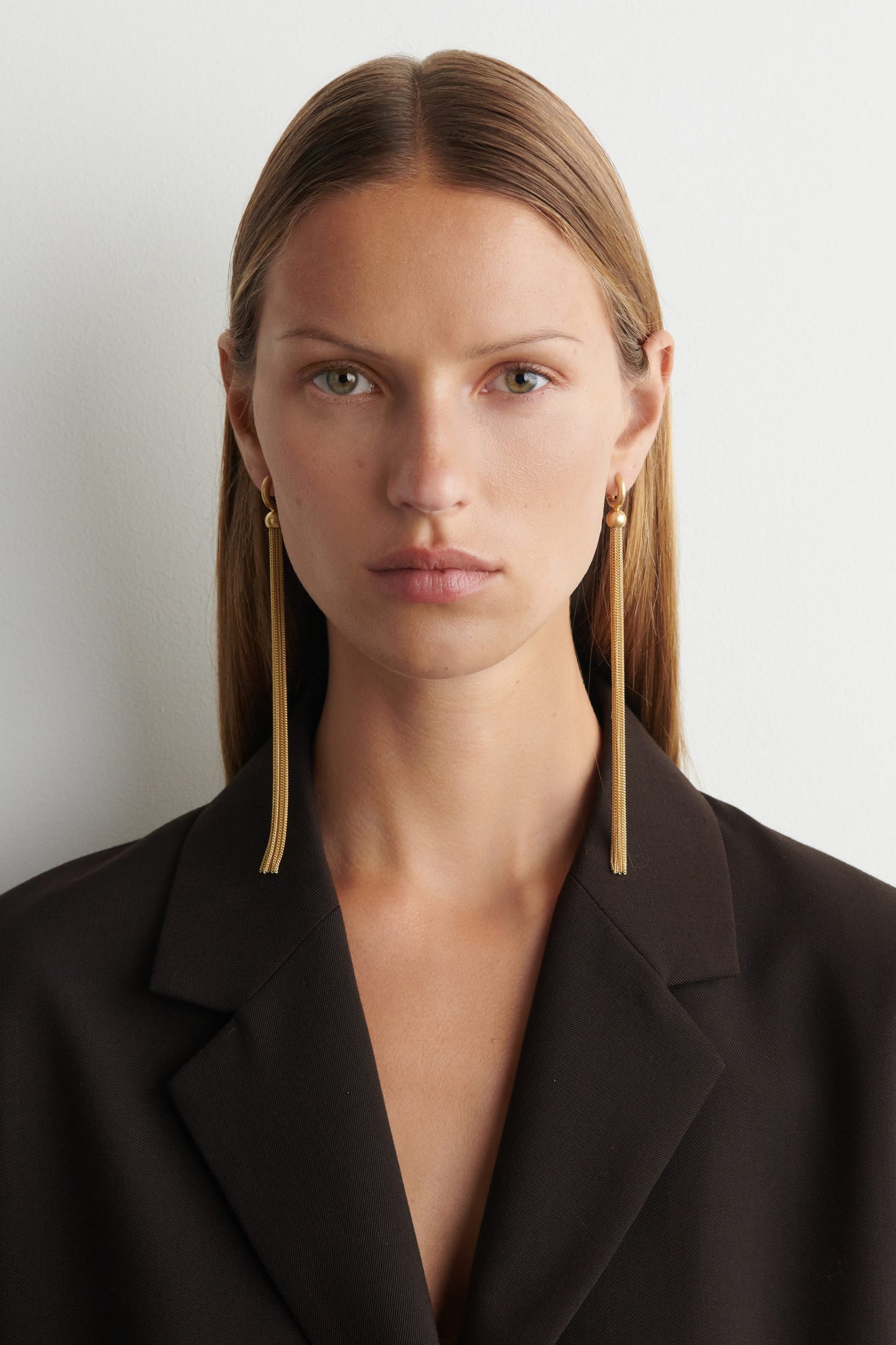 Elongated Tasselled Earrings