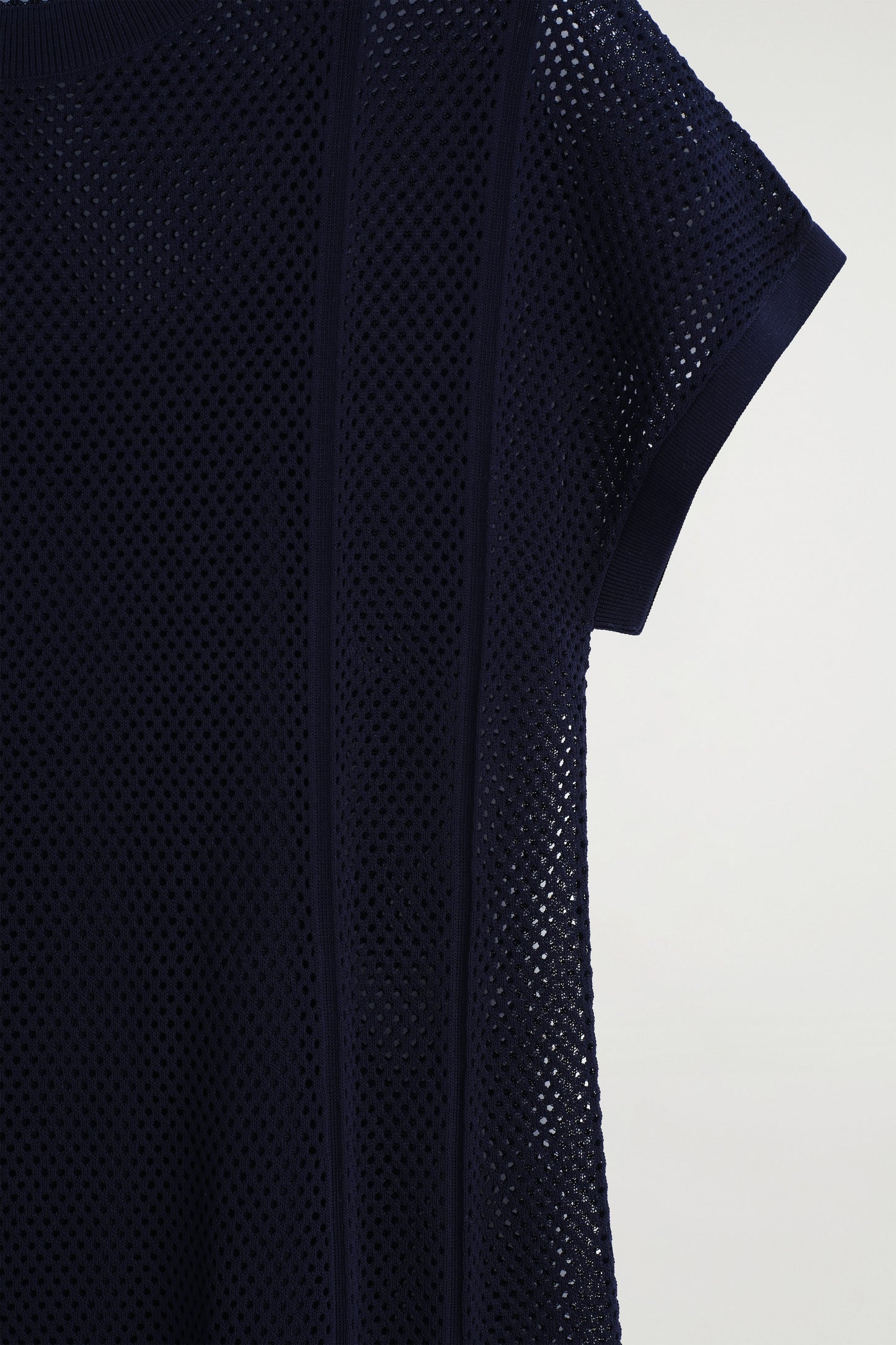 Pointelle-Knit Cotton Maxi Dress