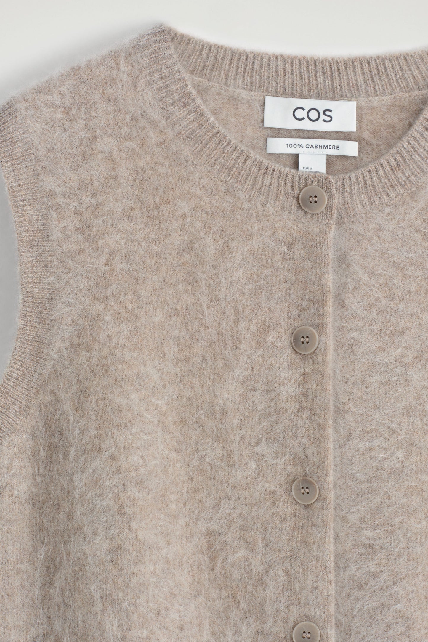 Brushed-Cashmere Waistcoat