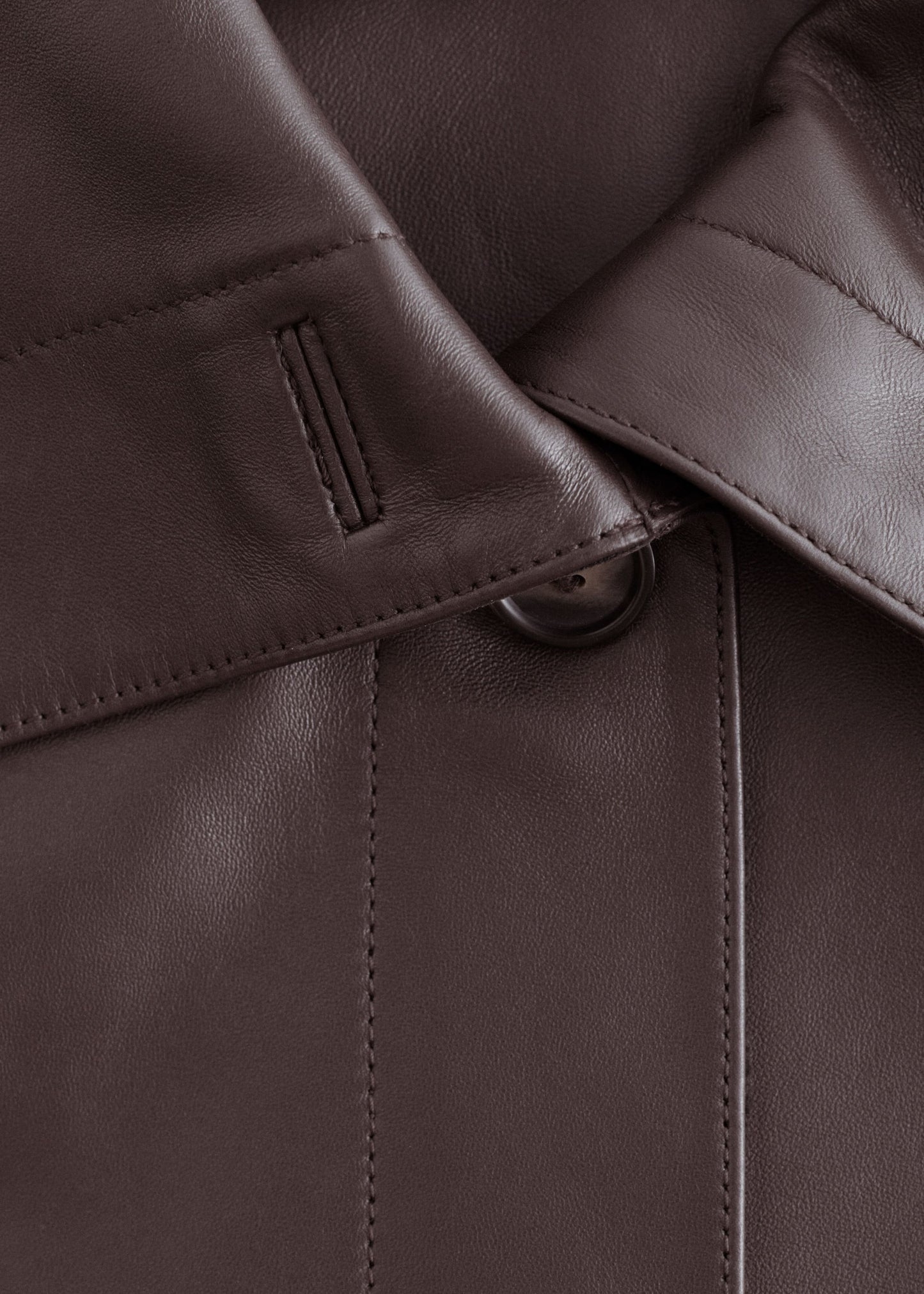 Boxy Nappa Leather Jacket