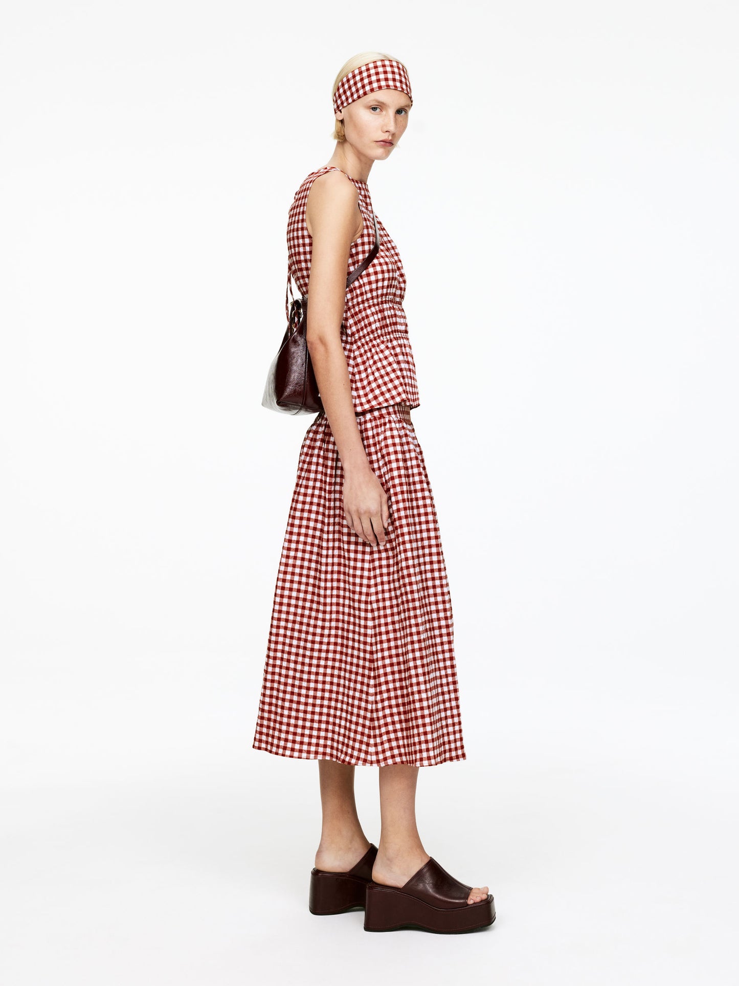 Seersucker Skirt