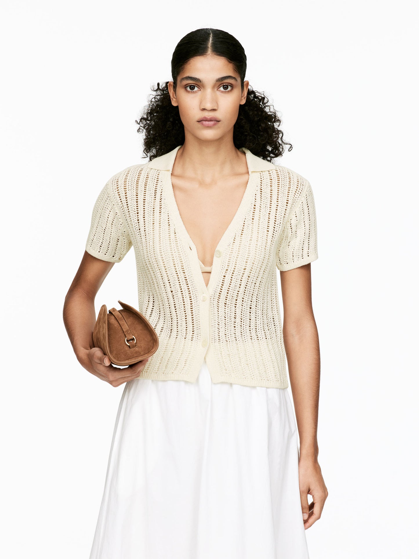 Open-Knit Top
