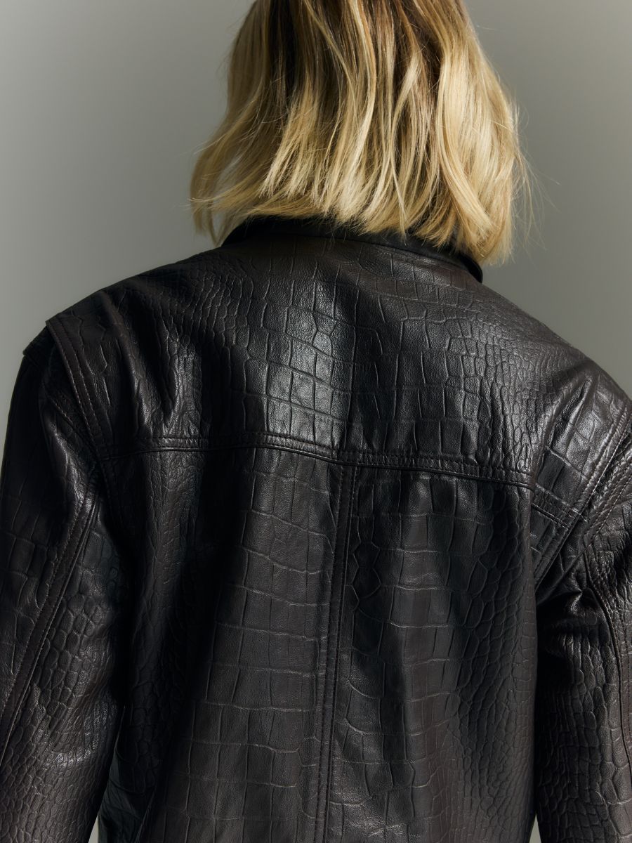 Leather jacket