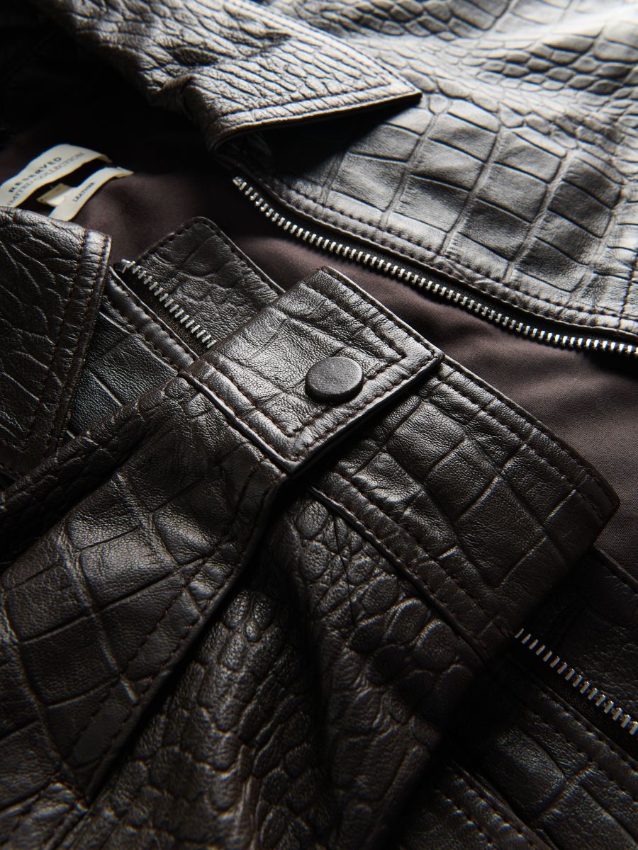 Leather jacket