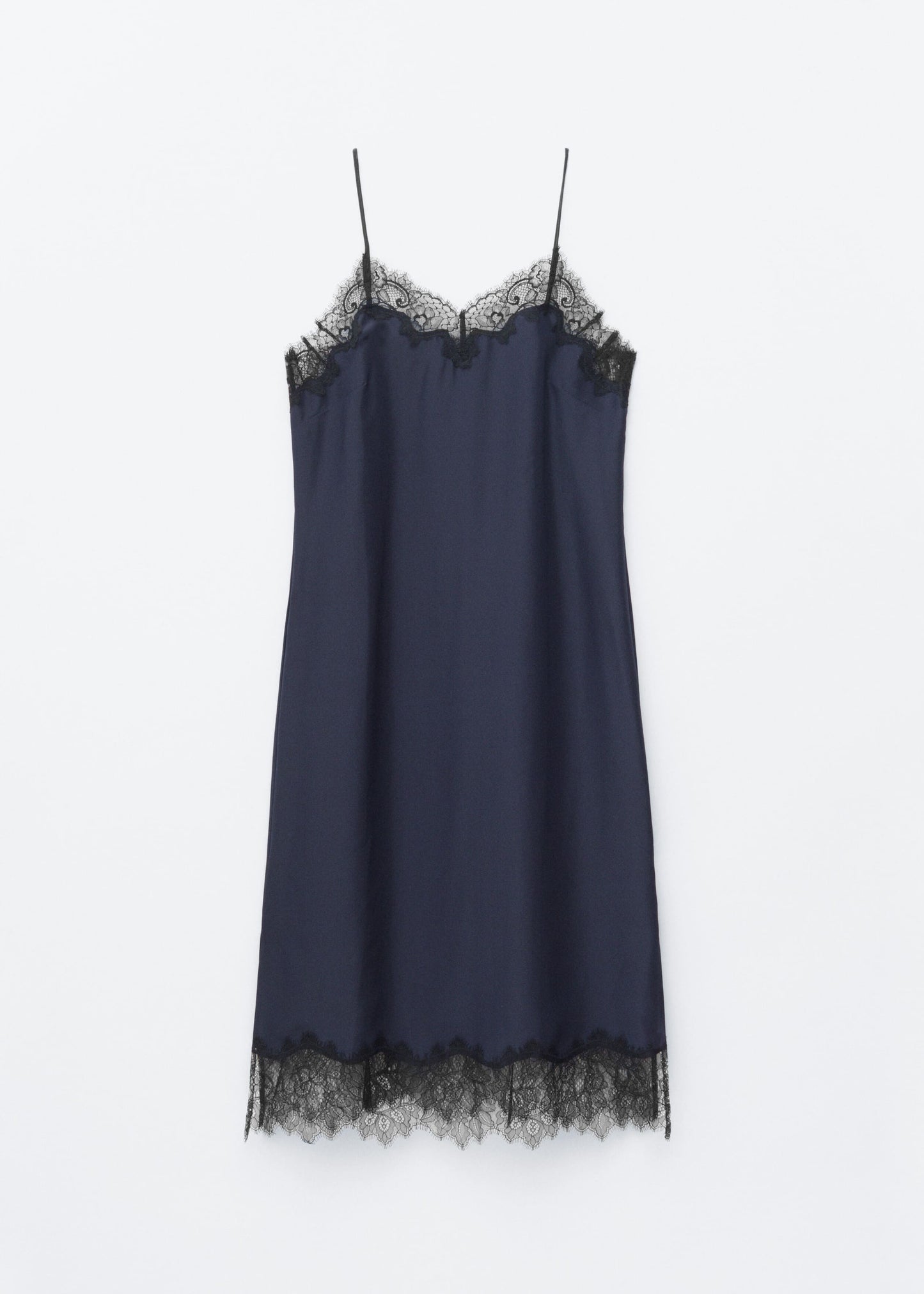 Silk Slip Midi Dress