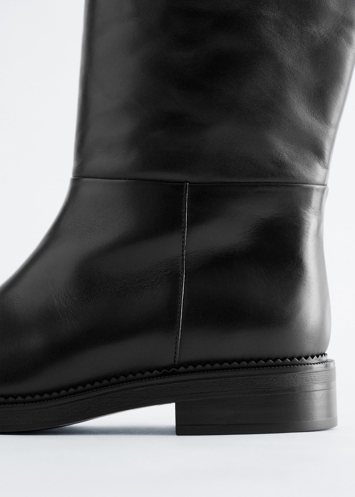 Leather Knee Boots