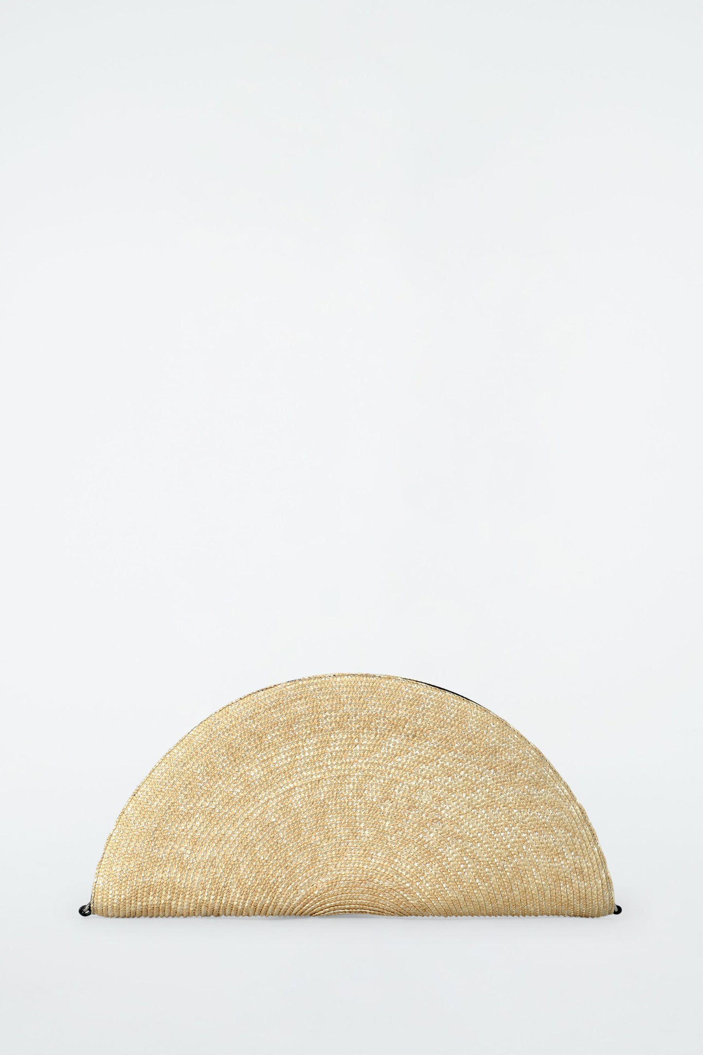Soleil clutch bag - straw