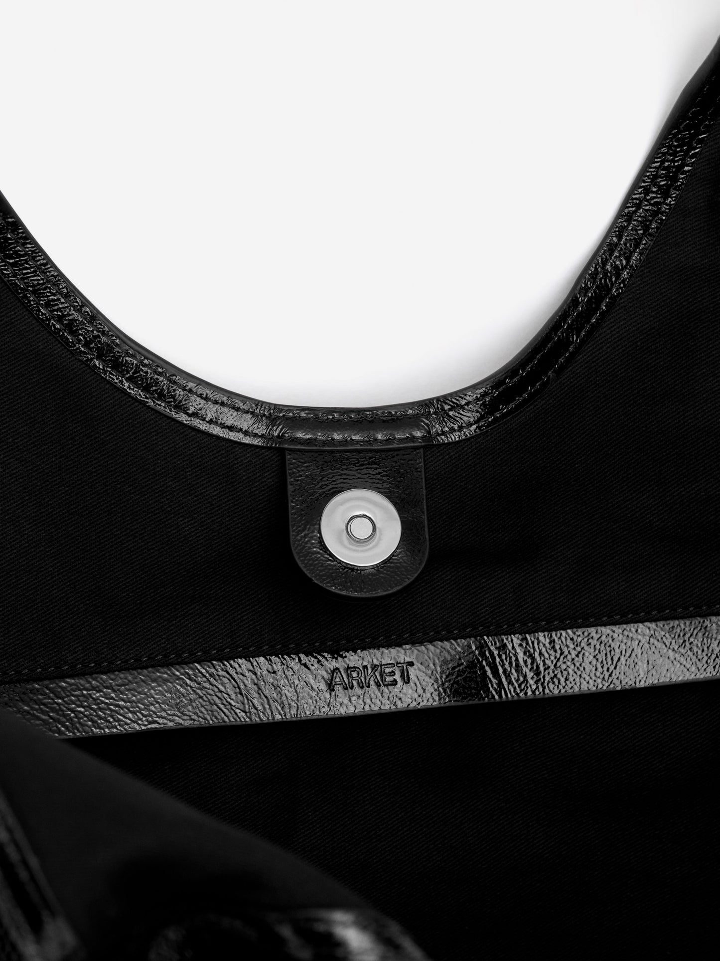 Patent Leather Tote Bag