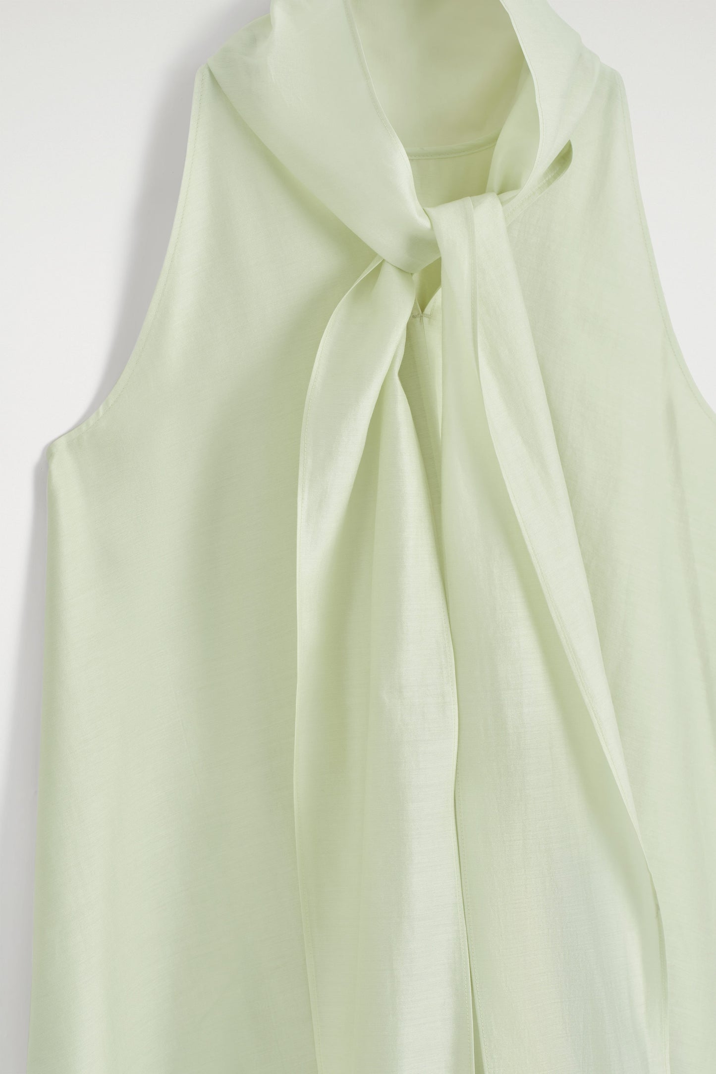 Fluid Halterneck Mini Dress