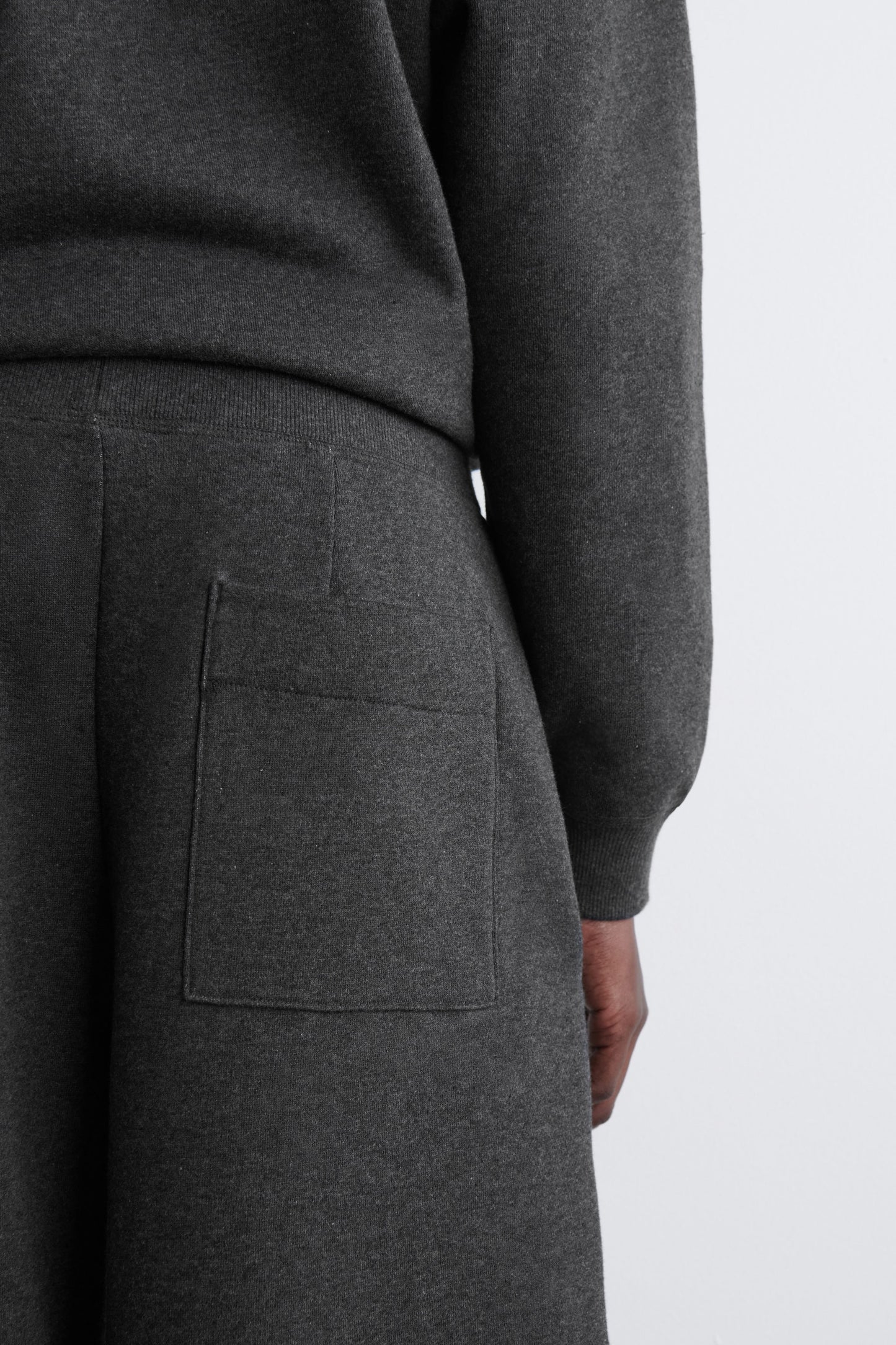 Cotton Wide-Leg Joggers