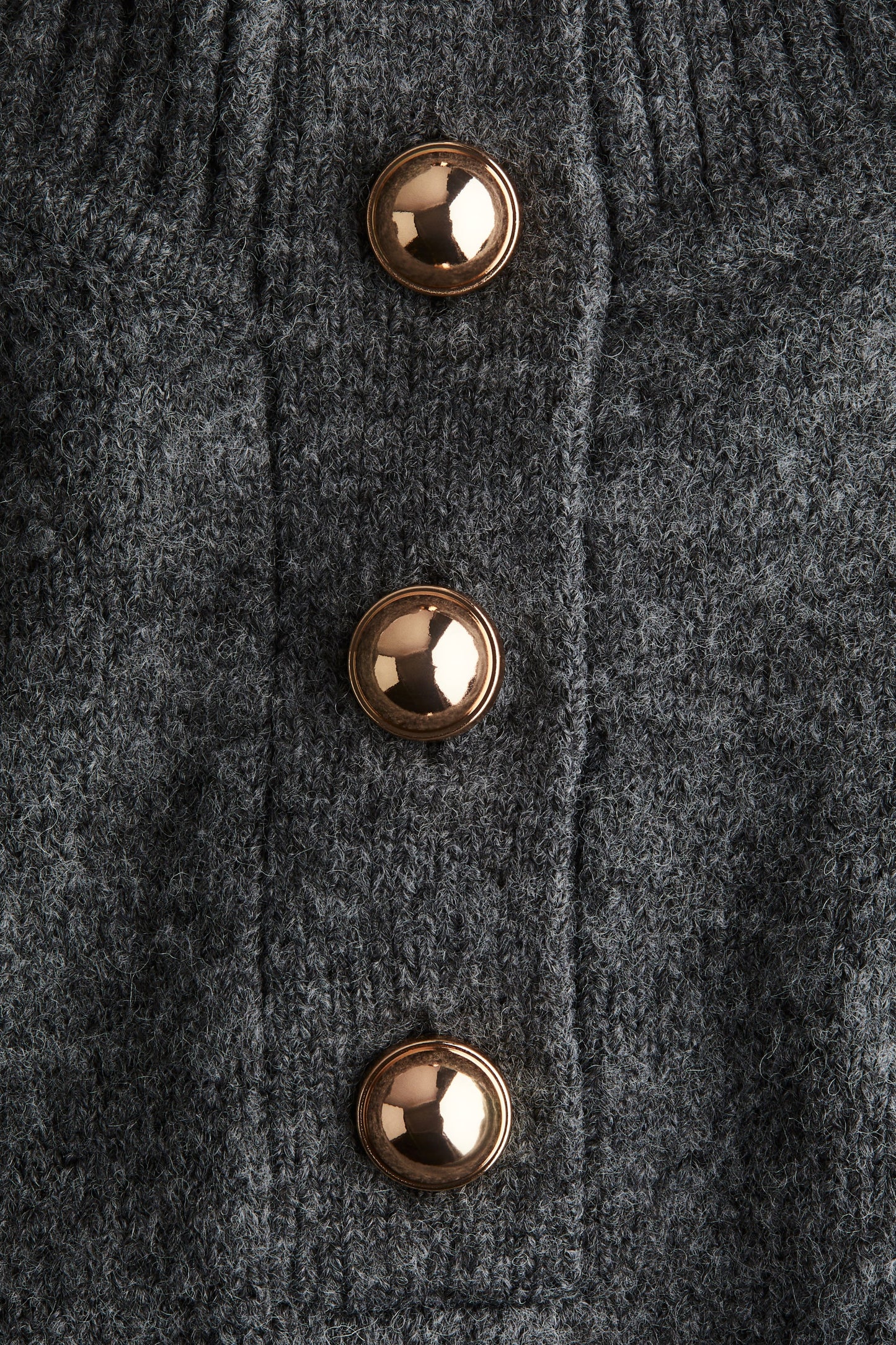 Knitted turtleneck dress