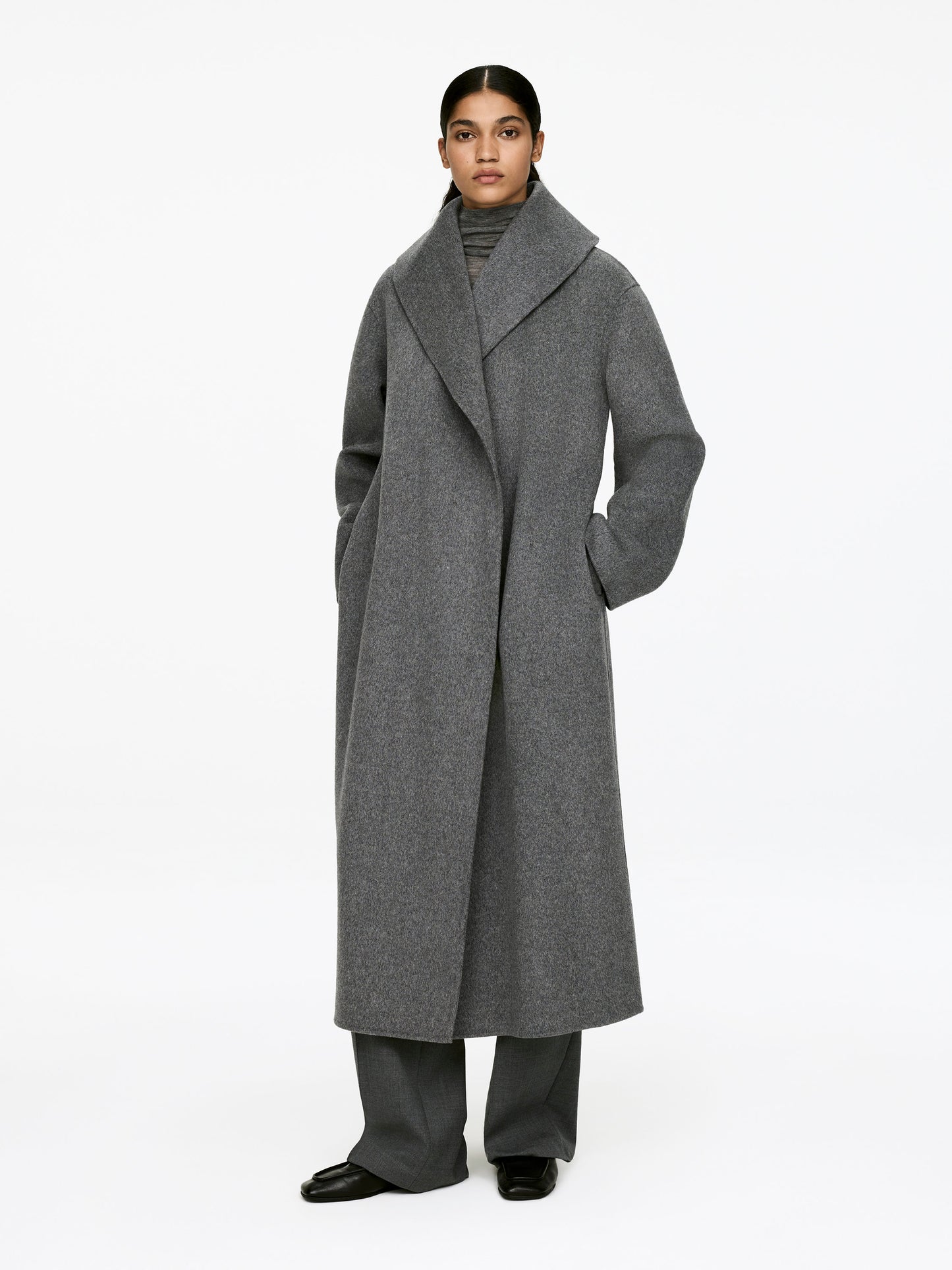 Shawl-Collar Coat