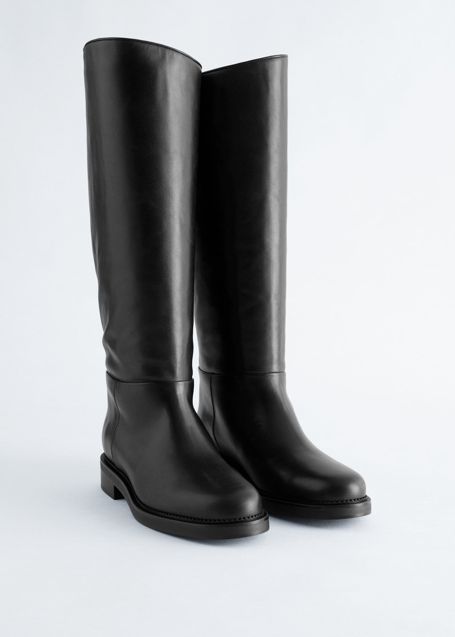 Leather Knee Boots