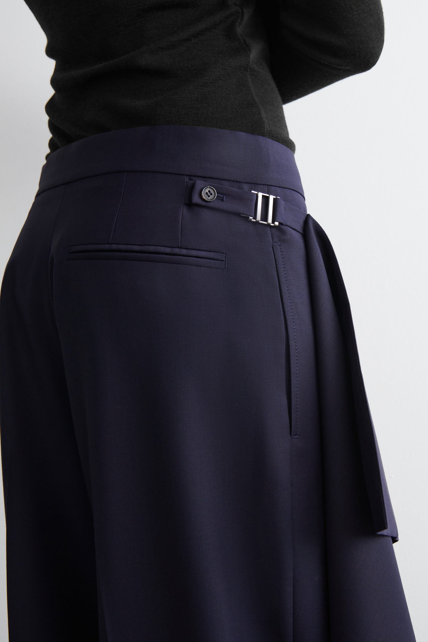 Wool Skirt Trousers