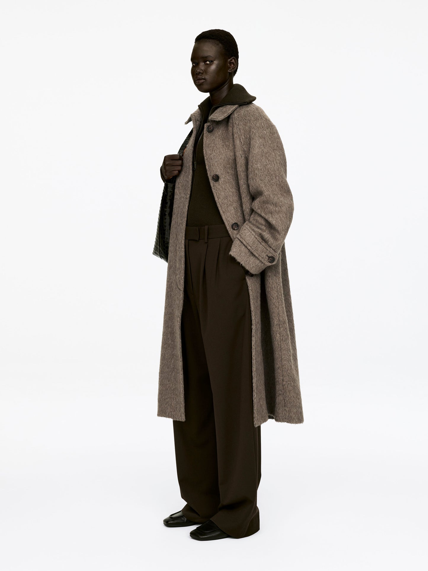 Wool-Alpaca Blend Coat