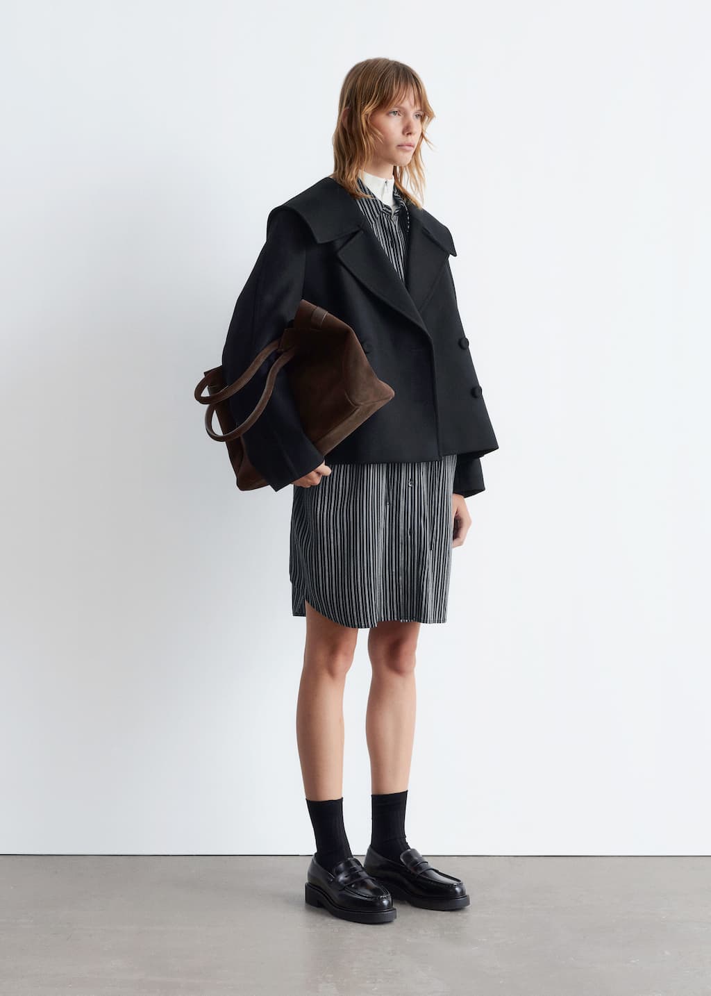 Double-Breasted Wool Jacket