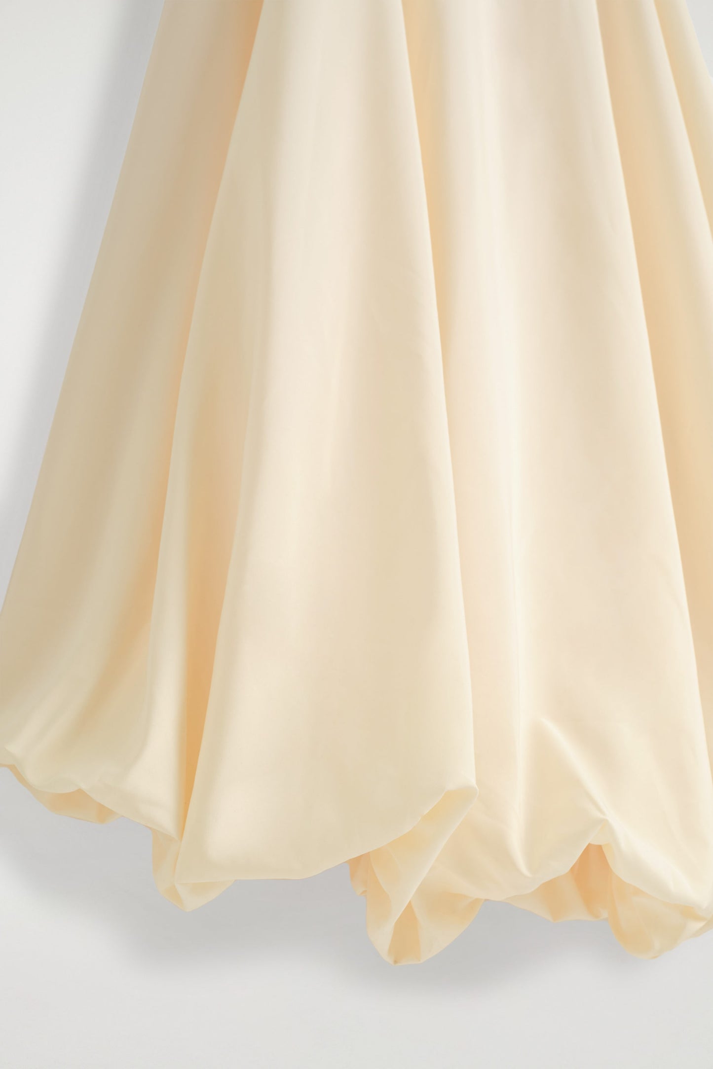 Bubble-Hem Mini Dress