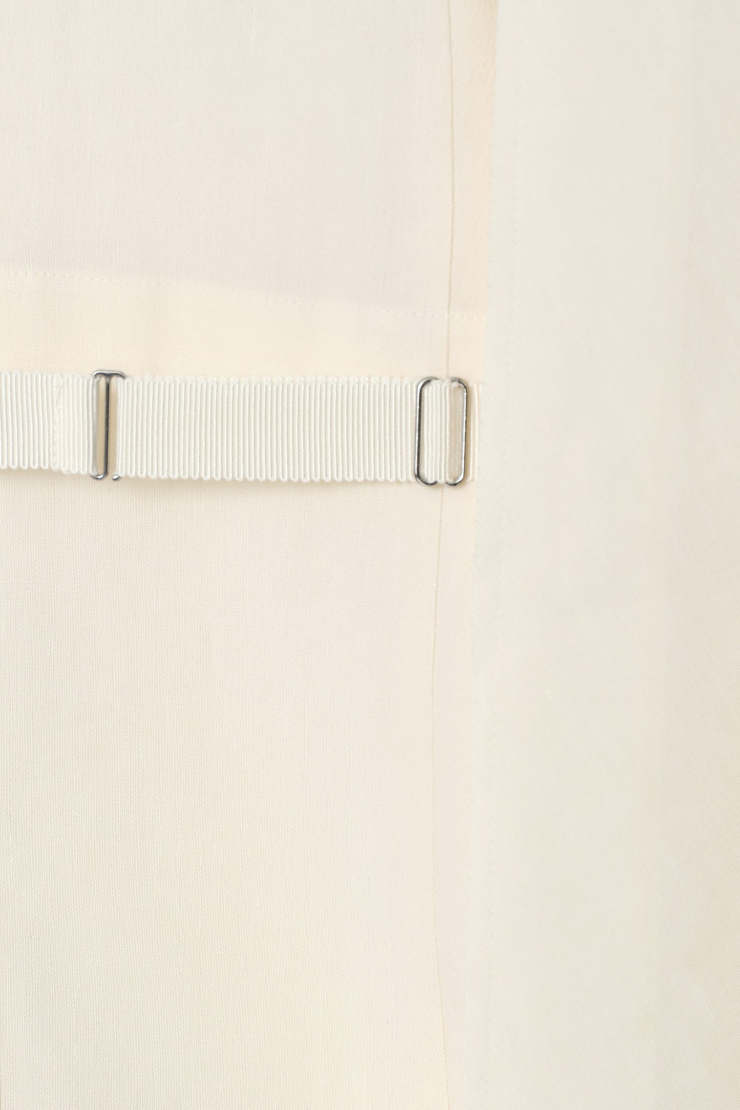 Deconstructed open-back top