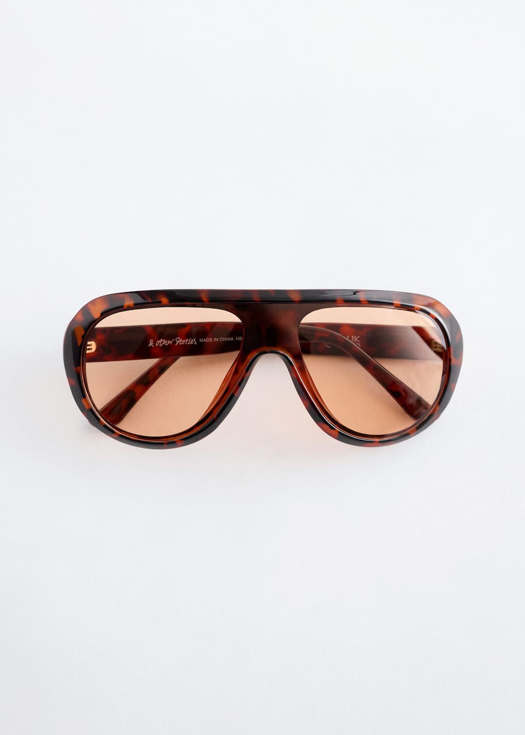 Chunky Aviator-Frame Sunglasses
