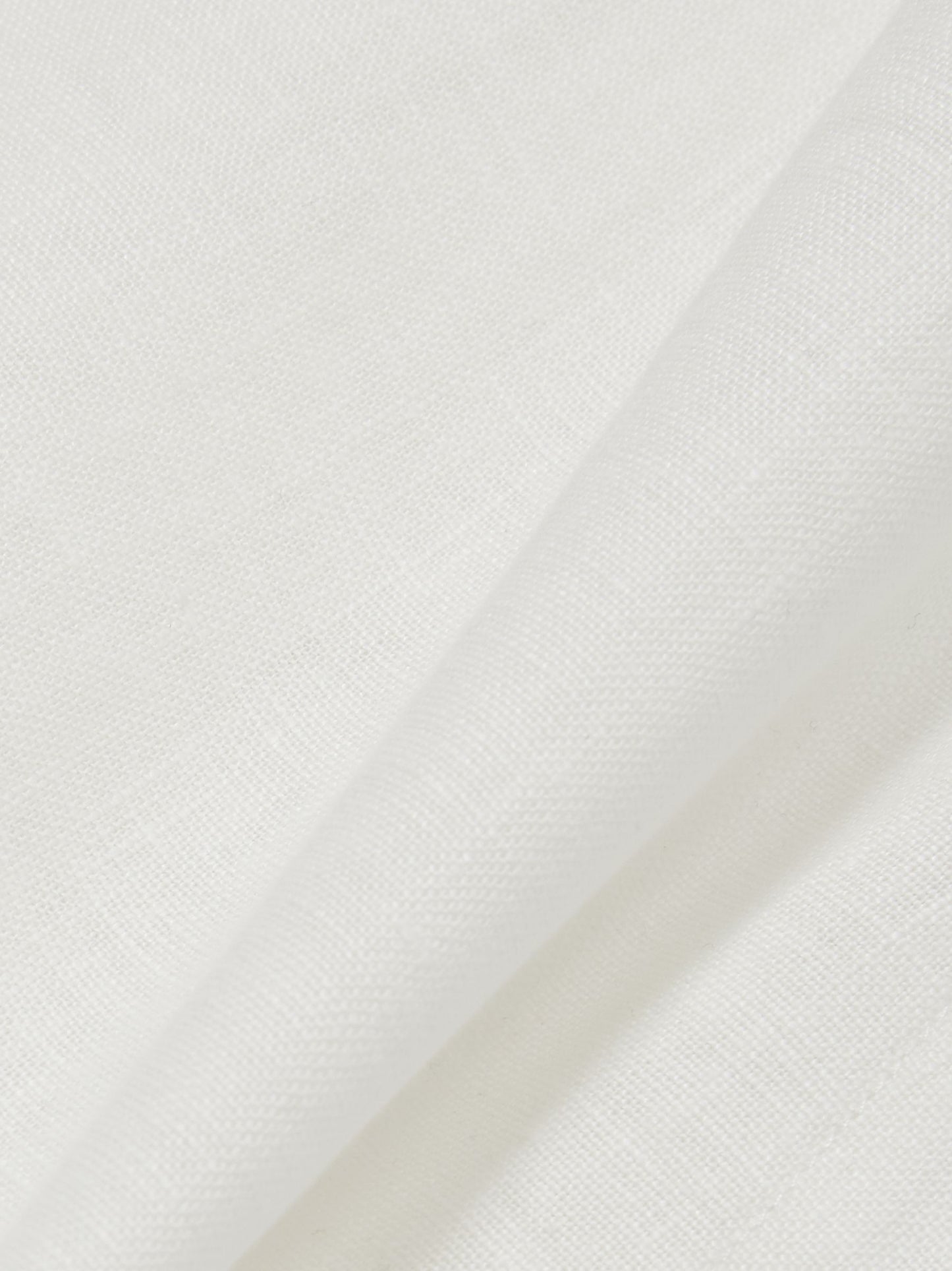 Reiss Linen Whipstitch Tie-Strap Midi Dress in Ivory