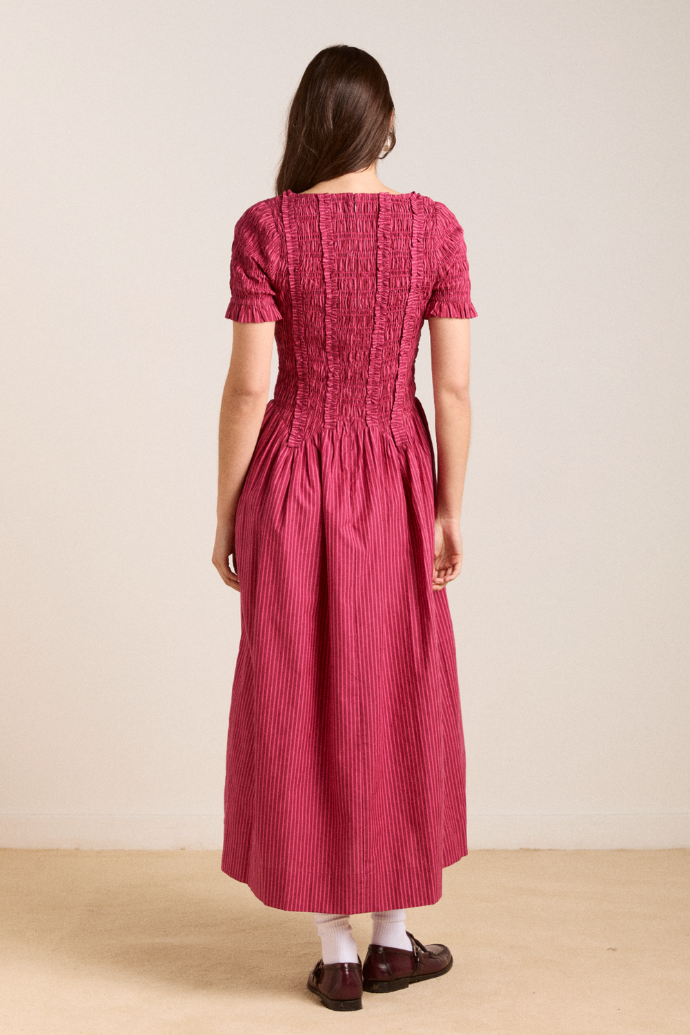 Raphaela Ruffle Midi Dress