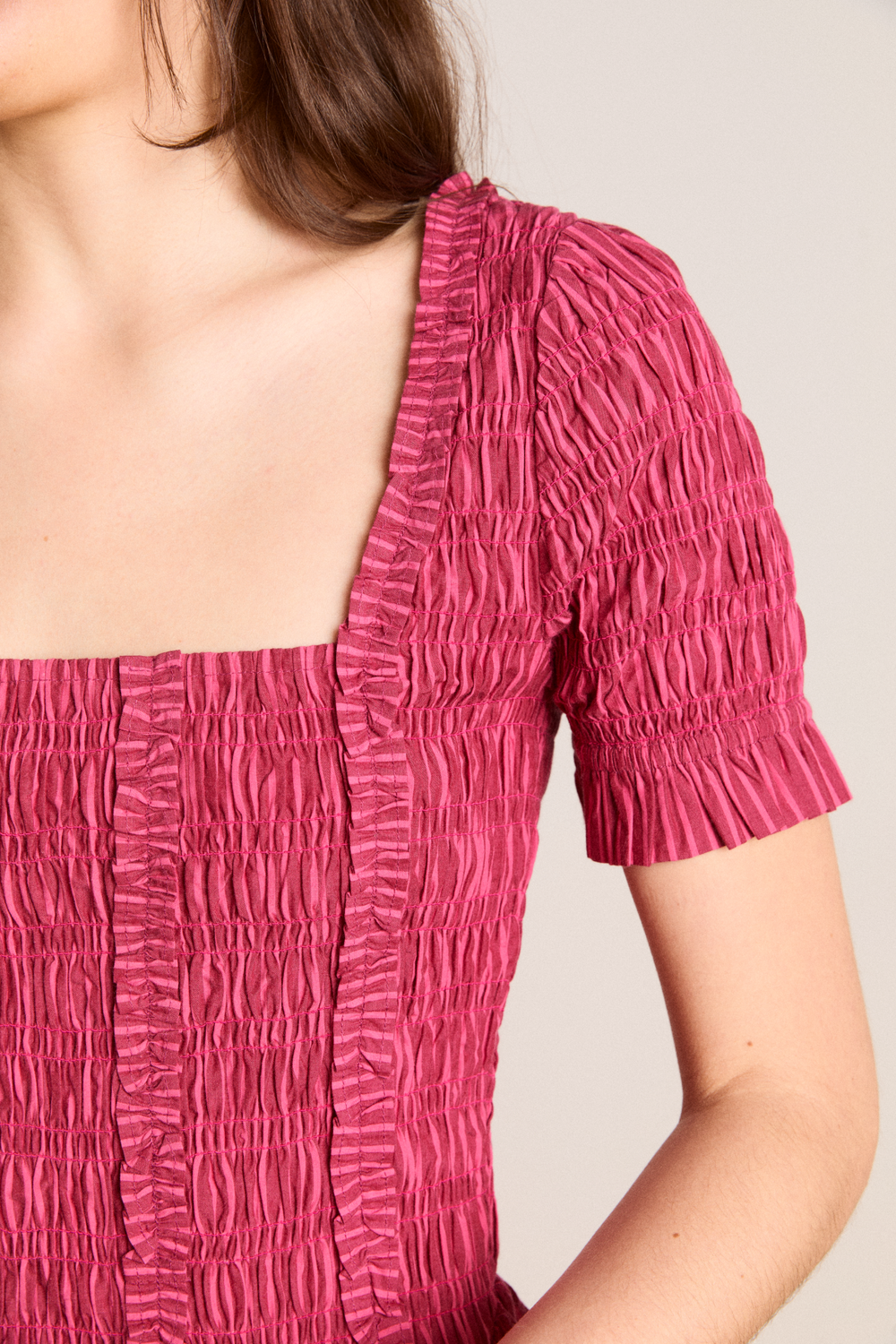 Raphaela Ruffle Midi Dress