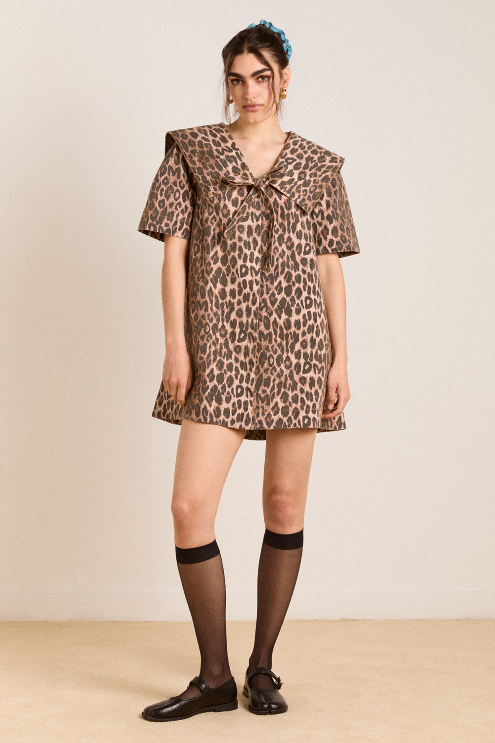 Goldie Leopard Mini Dress
