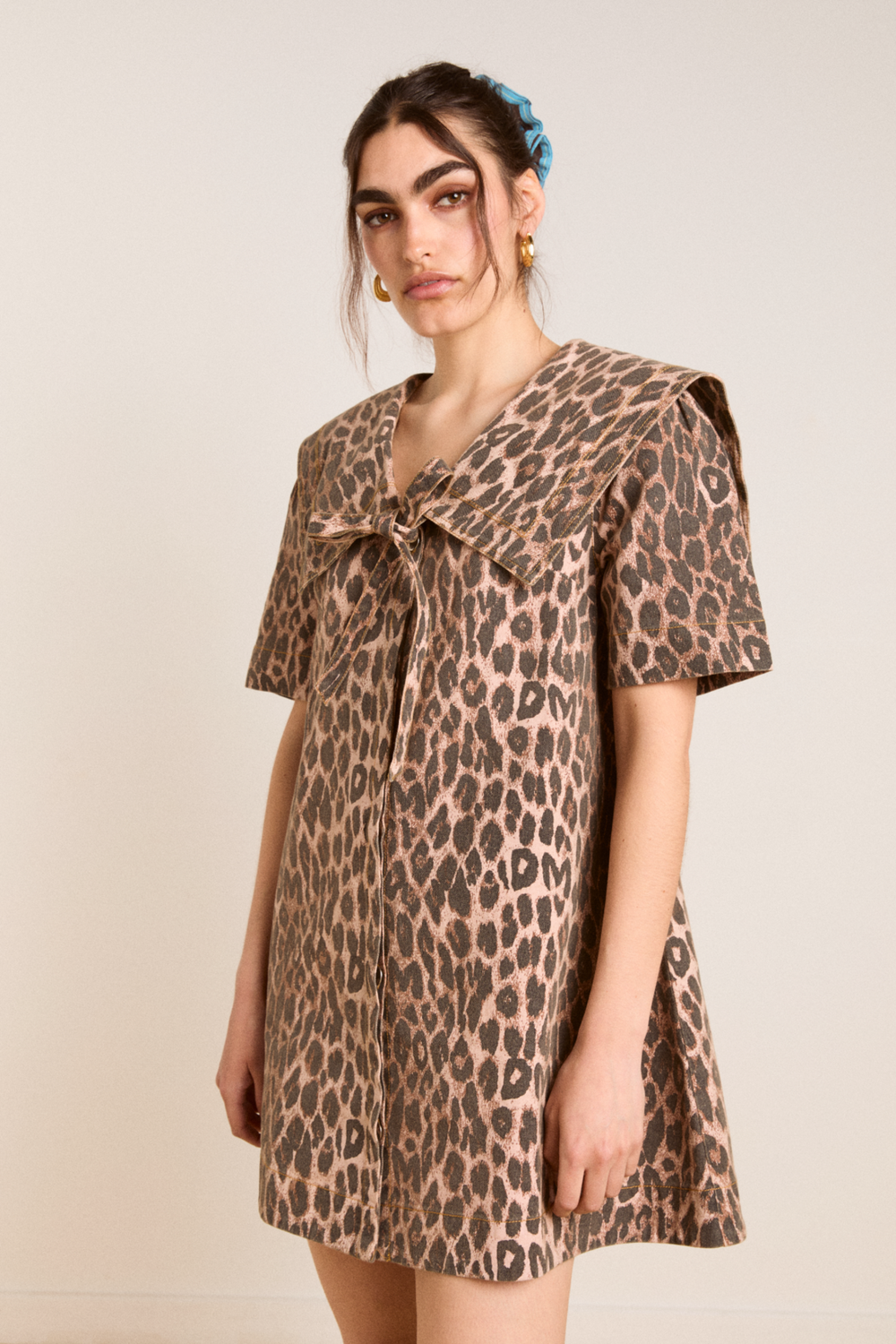 Goldie Leopard Mini Dress