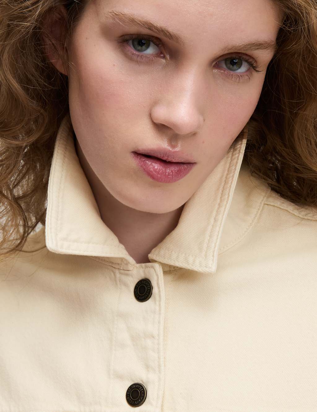 Denim Belted Jacket