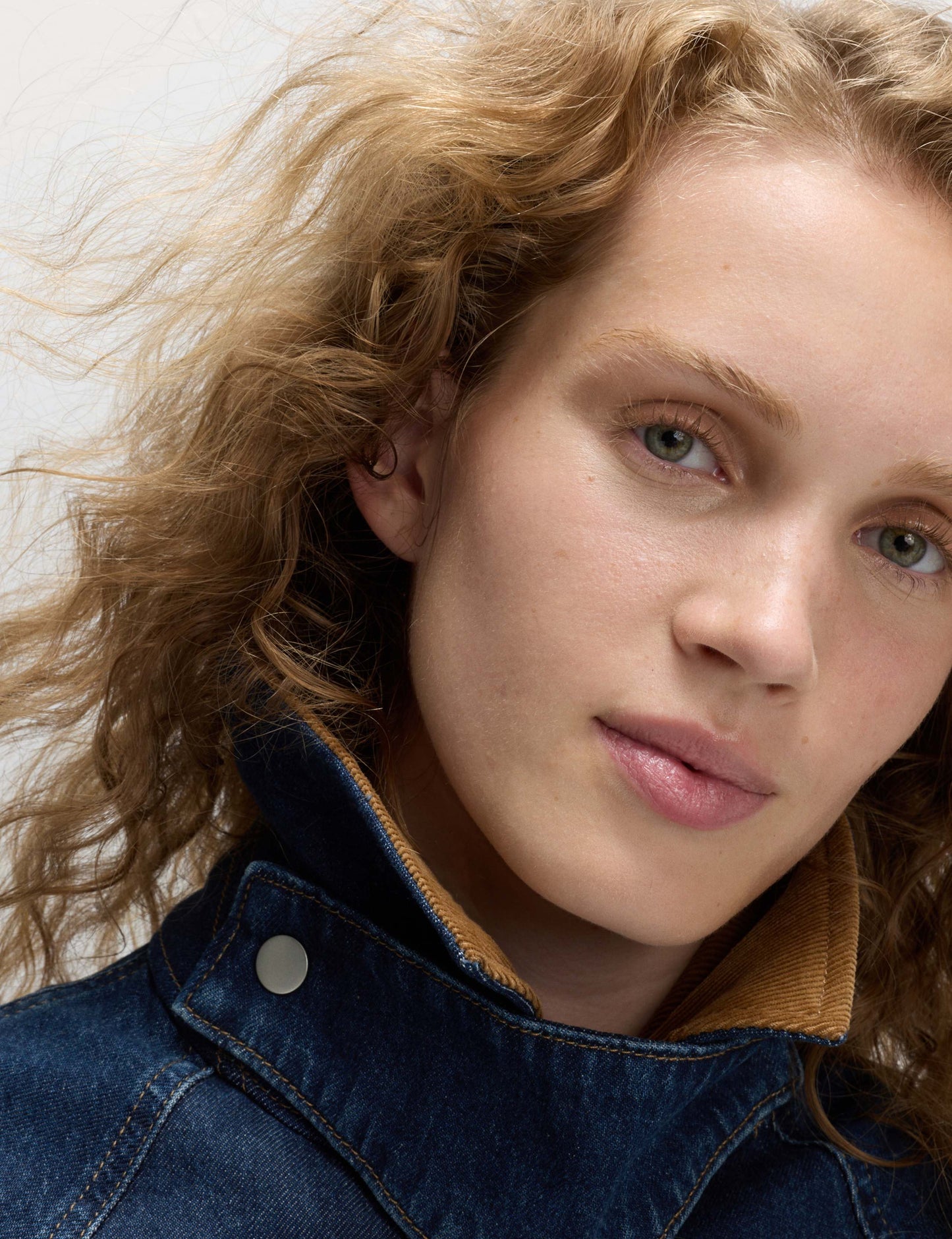 Denim Car Coat