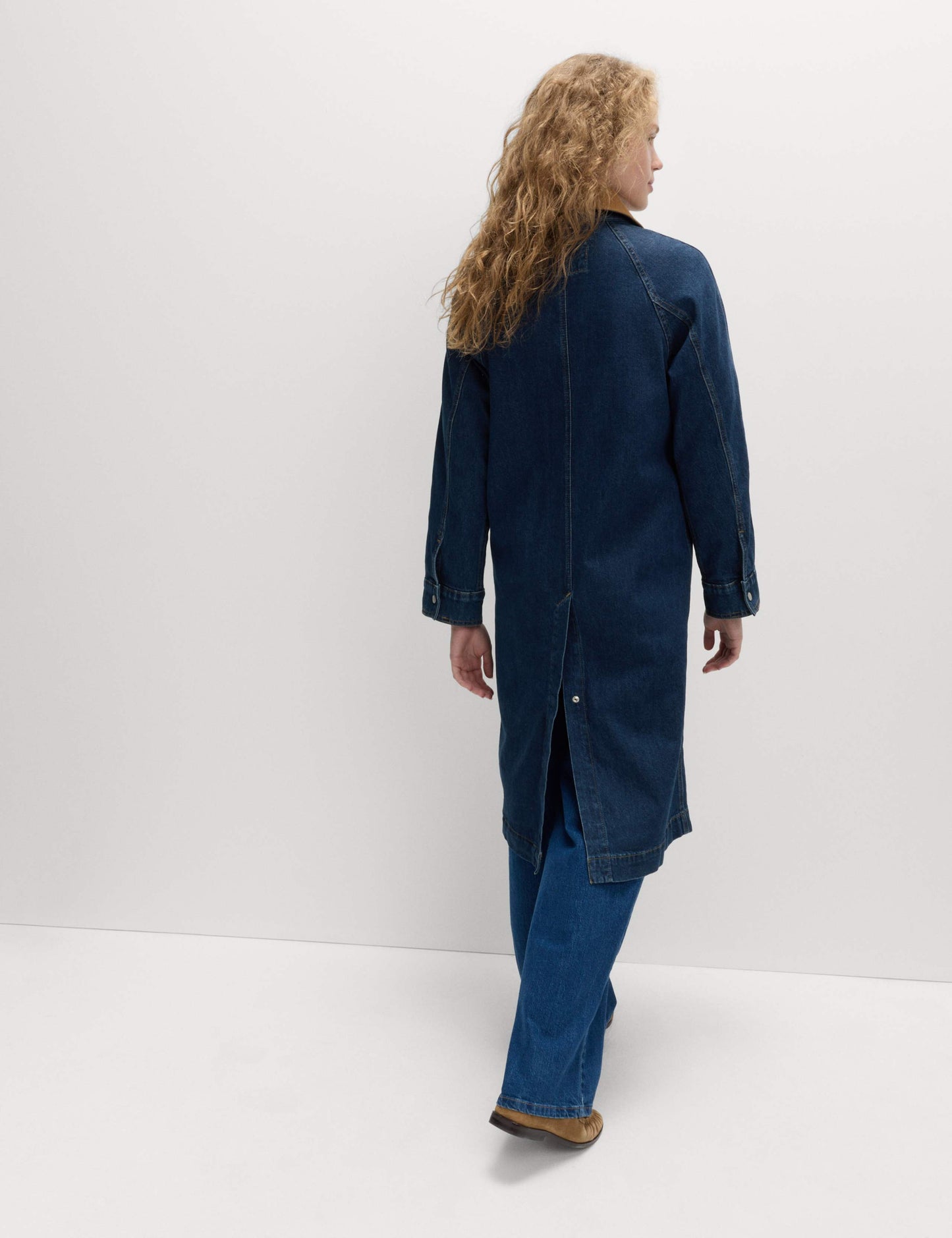 Denim Car Coat