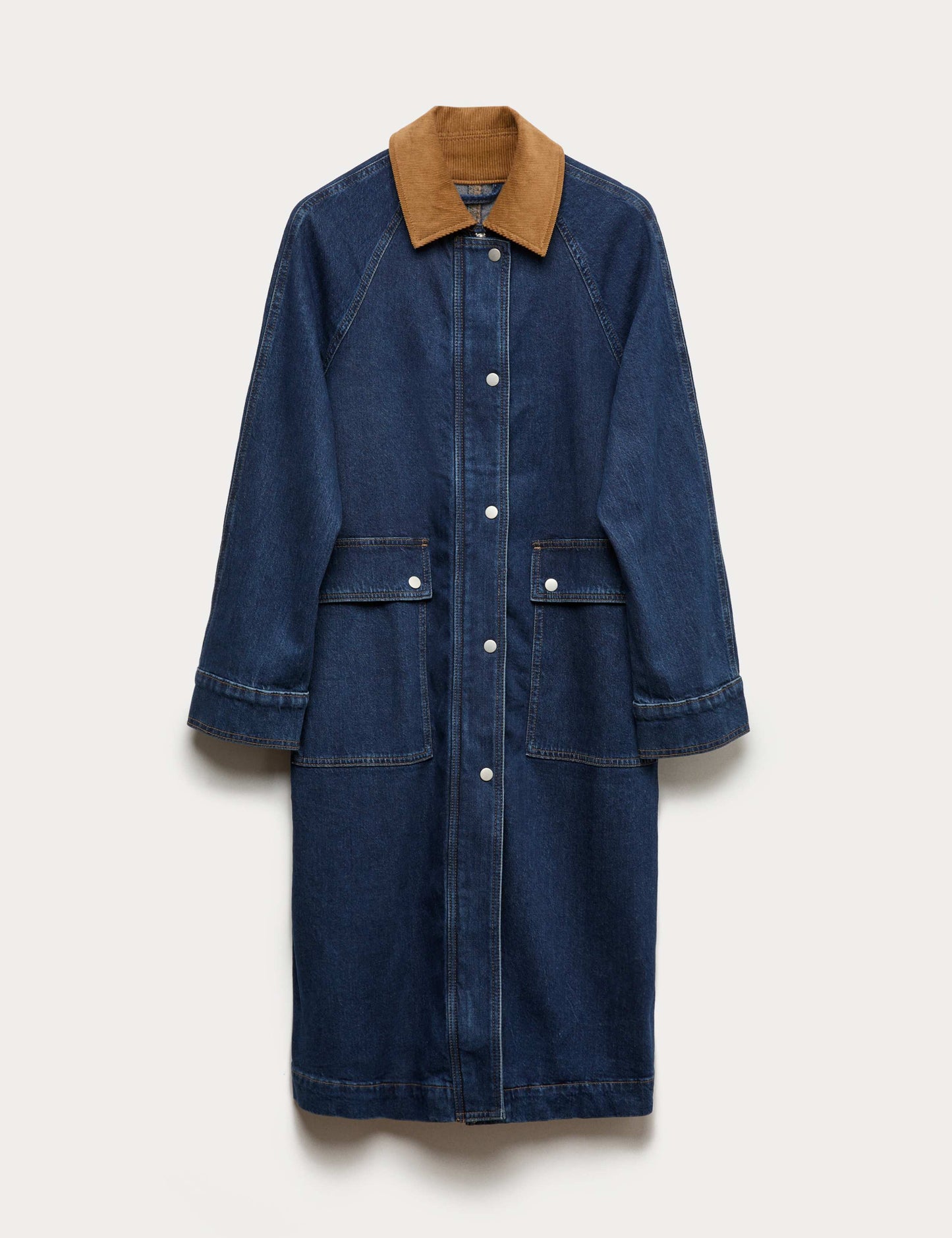 Denim Car Coat