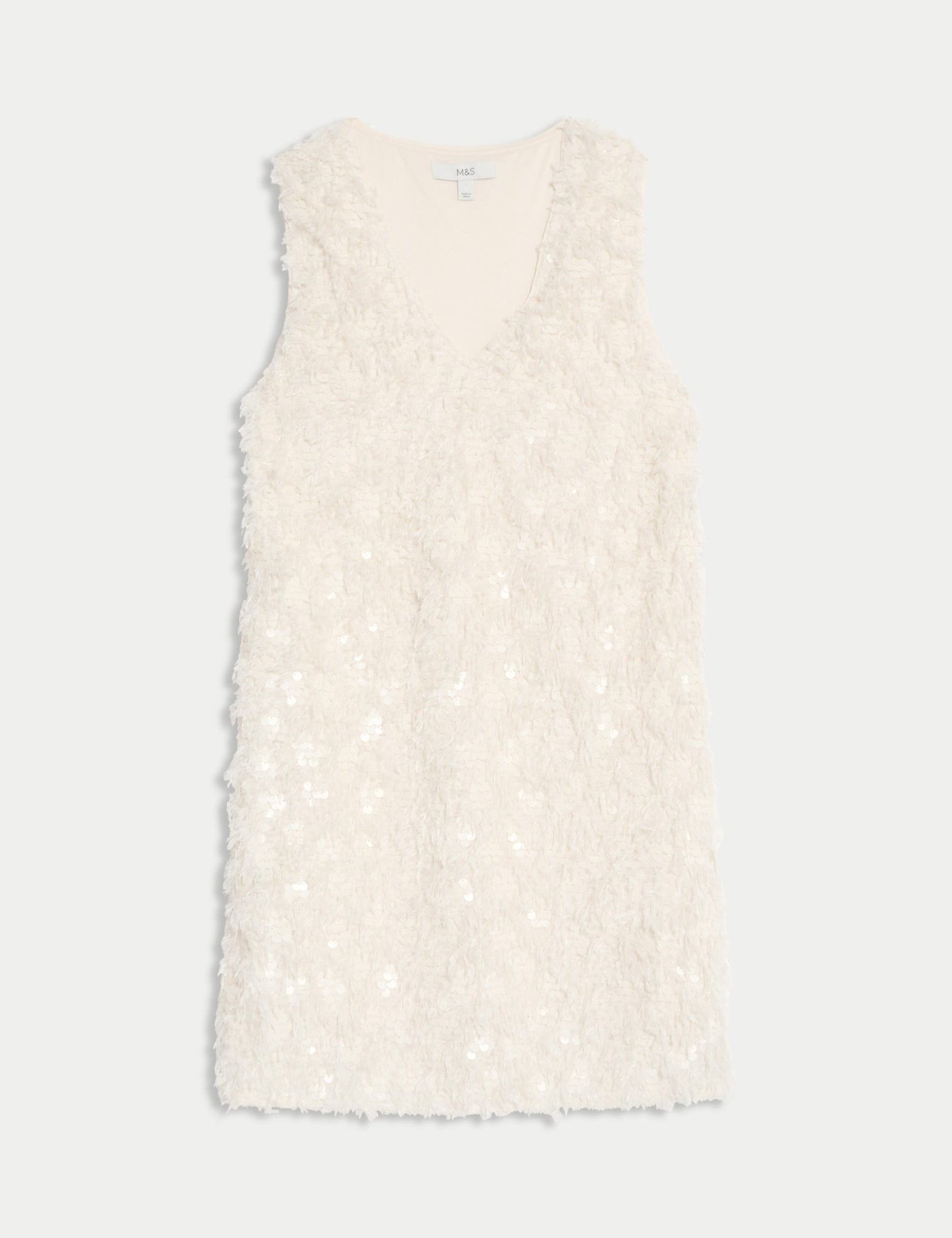 Embellished Mini Dress