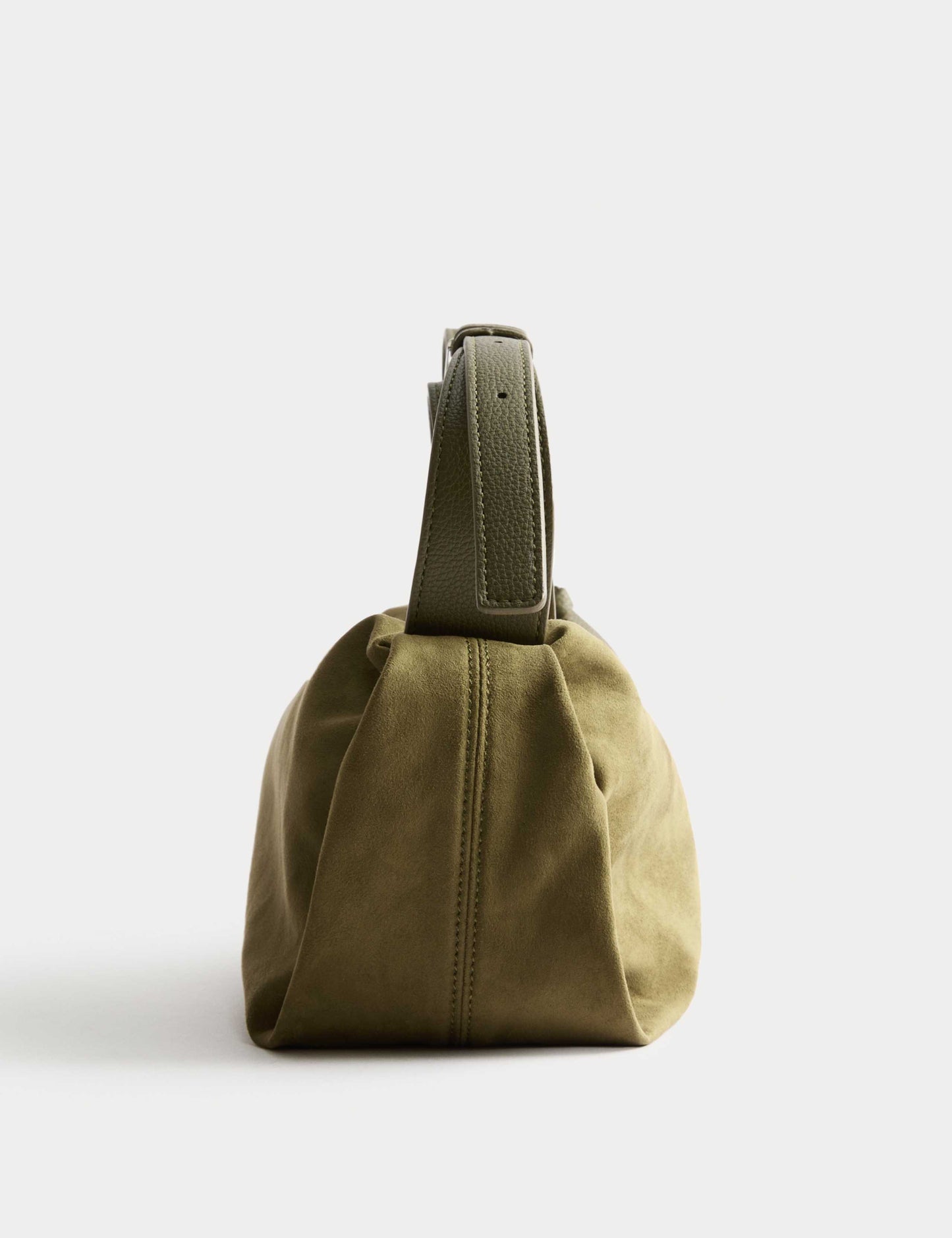 Faux Suede Shoulder Bag