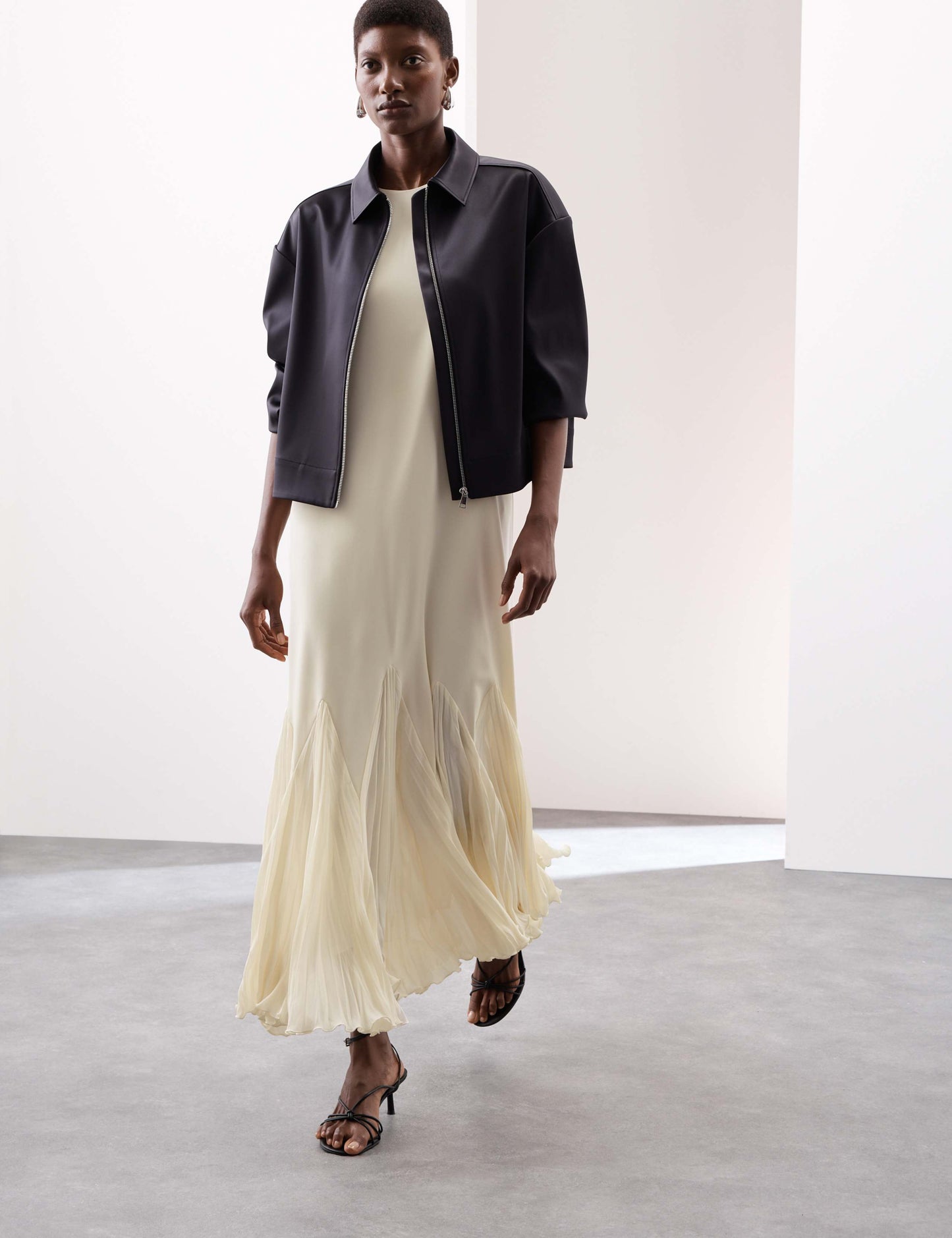 Godet Hem Maxi Dress