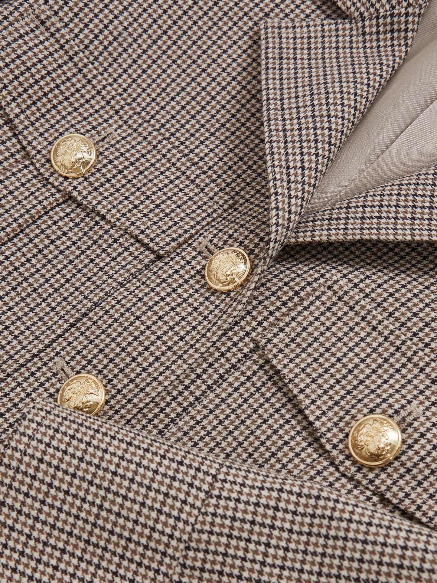 Jacket in Neutral Check